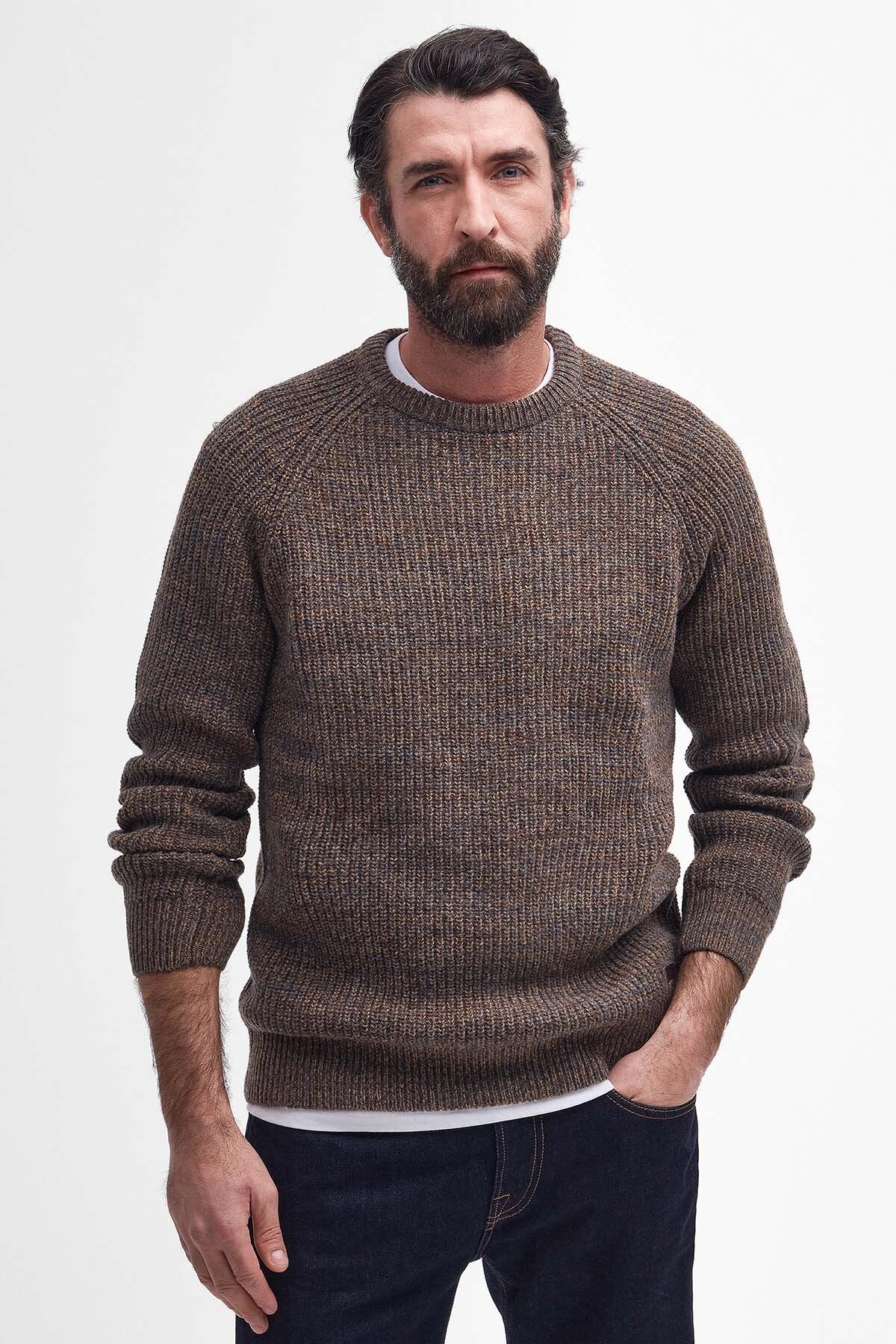 Horseford Crew Neck Jumper - SANDSTONE