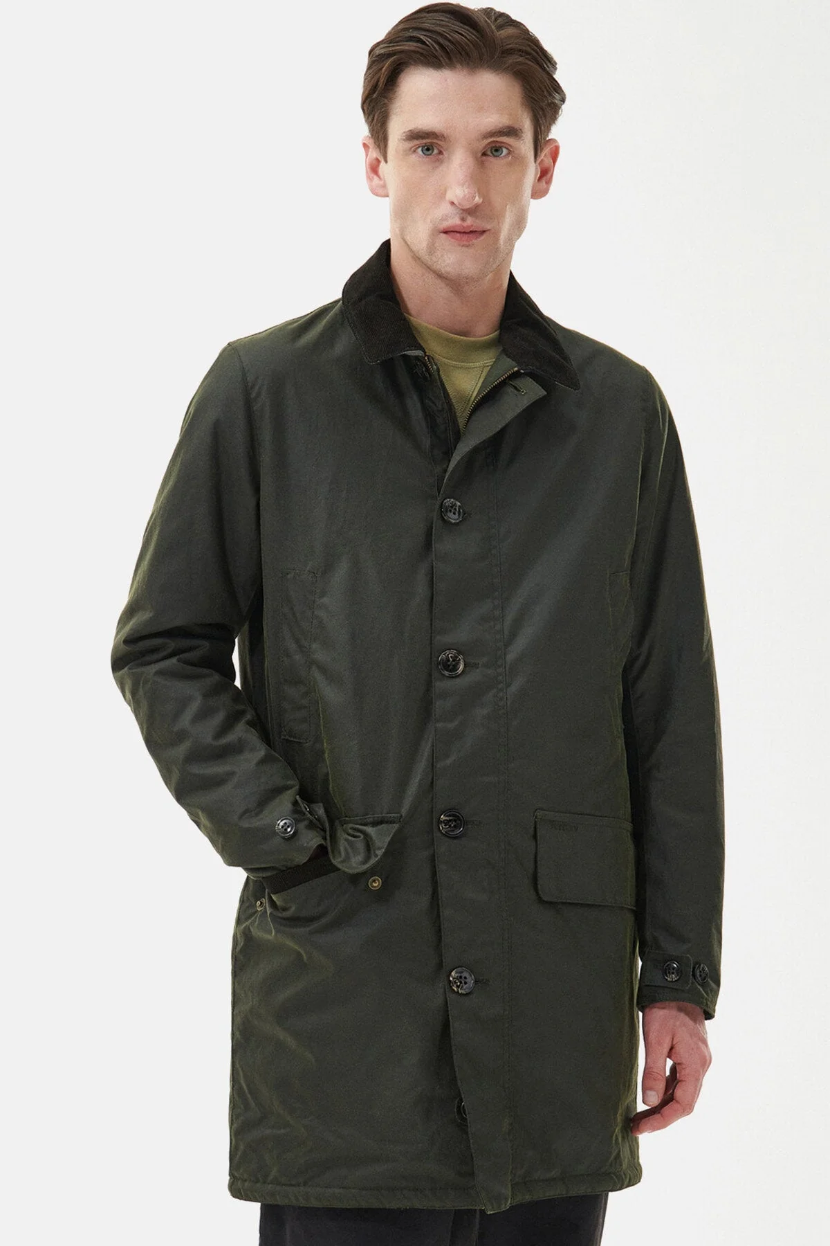 Wax Mac Jacket - FERN/FOREST MIST