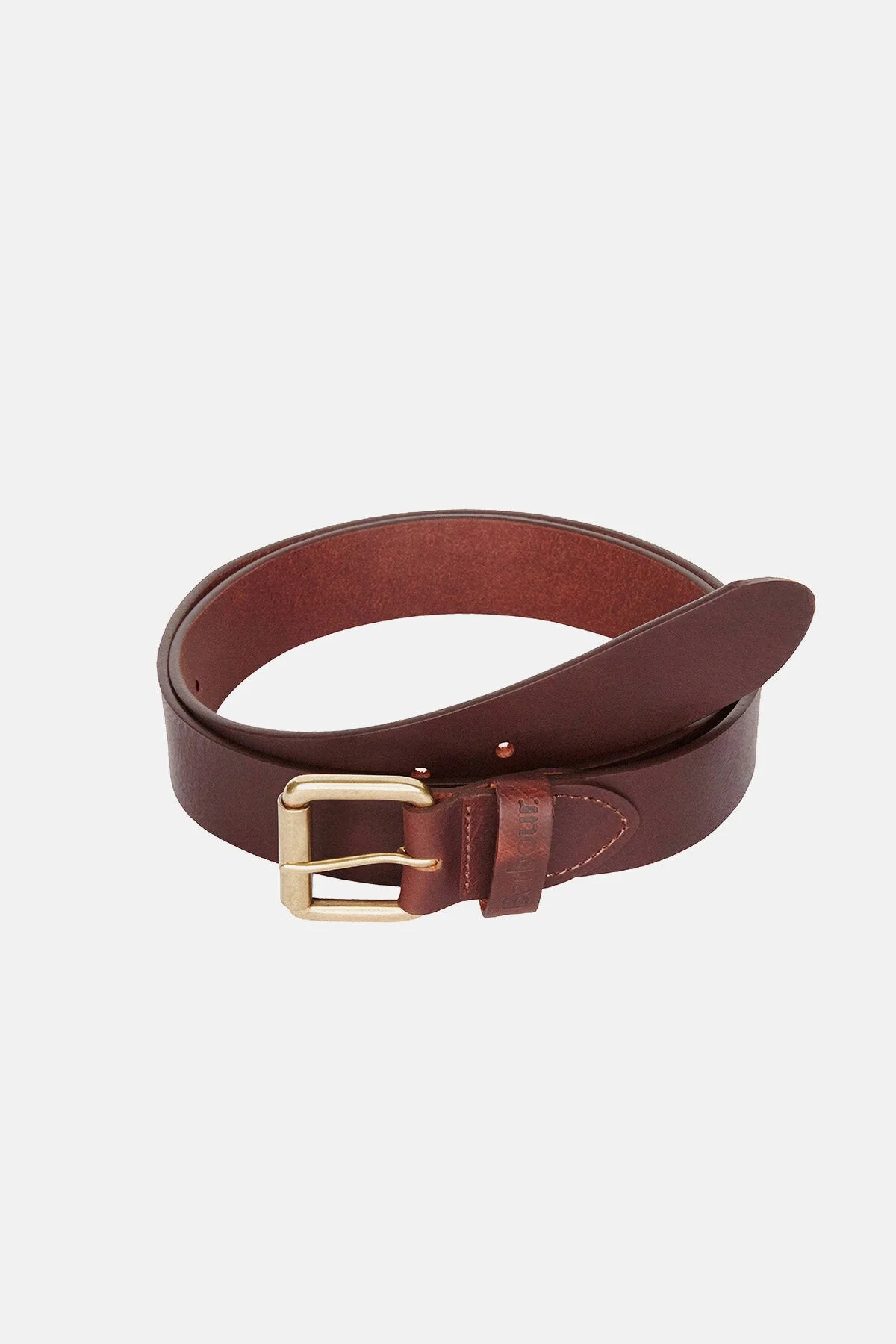Allanton Leather Belt - BROWN