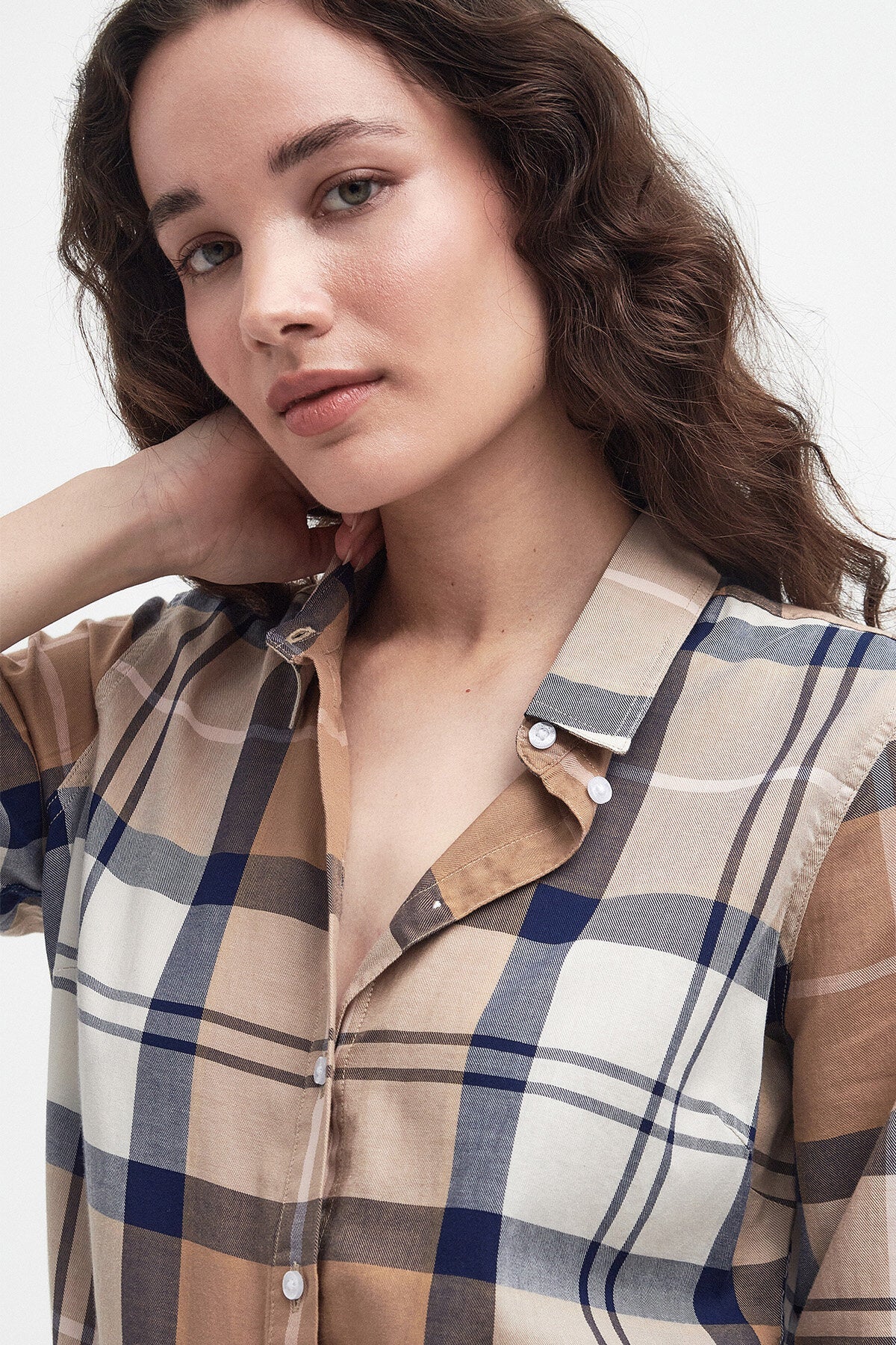 Bredon Shirt - PRIMROSE HESSIAN TAR