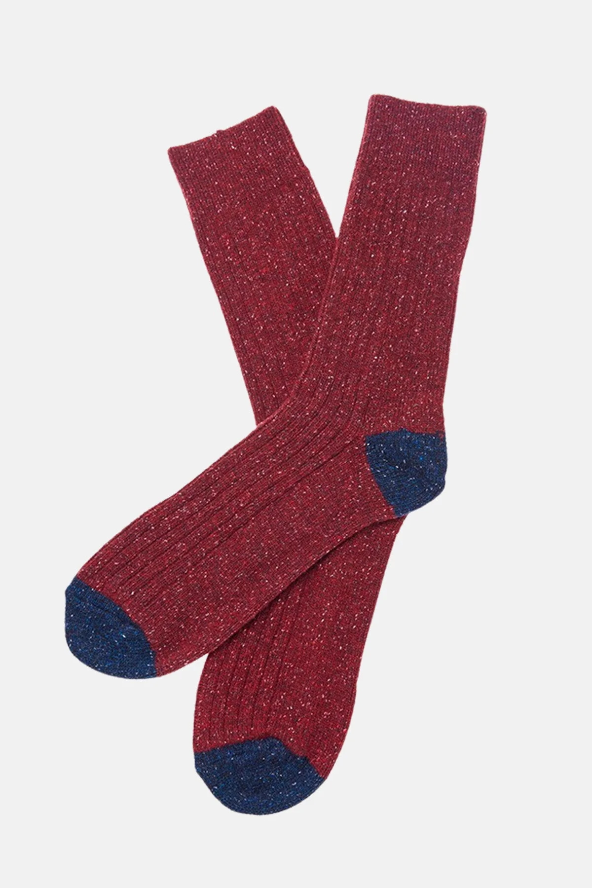 Cotton Socks - RED NAVY
