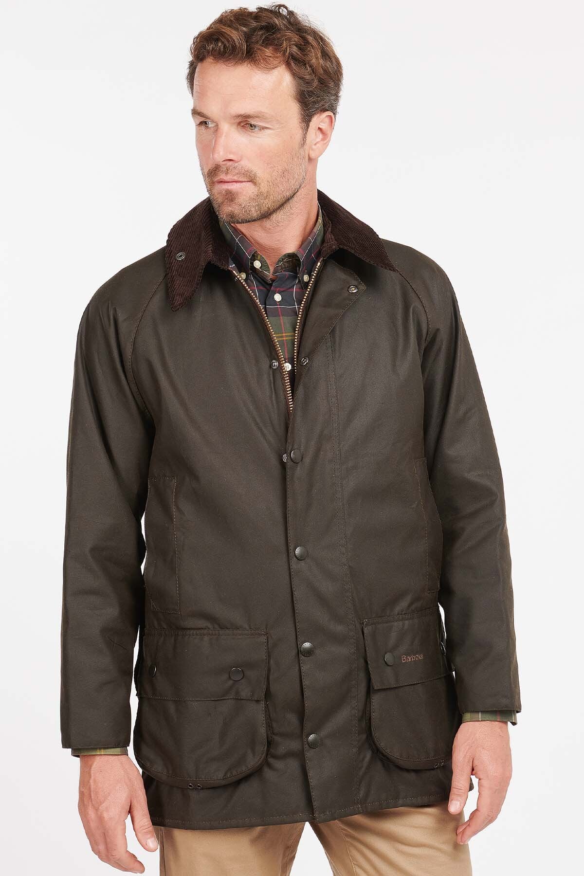 Classic Beaufort Wax Jacket - OLIVE