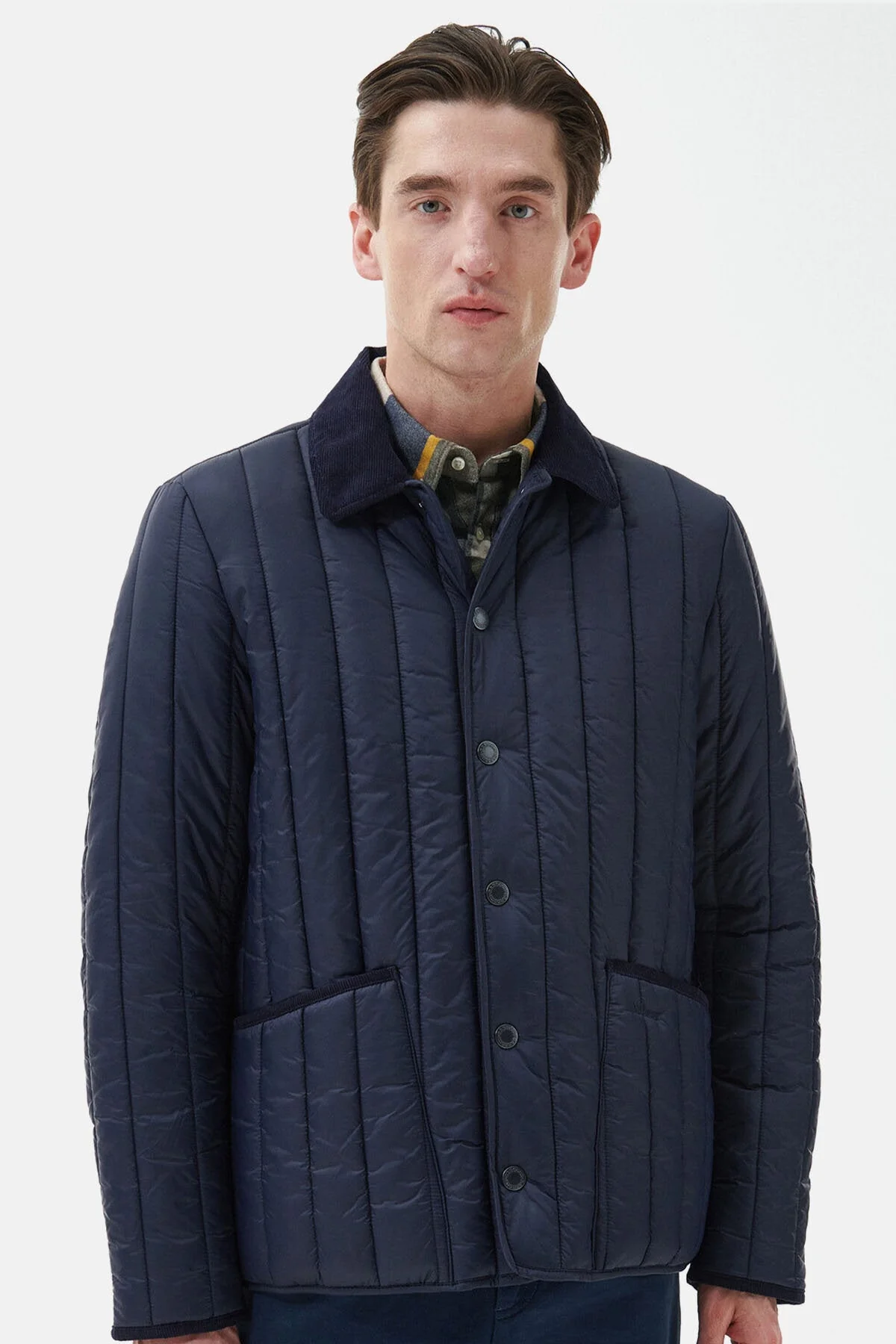 Herring Quilted Jacket - NAVY