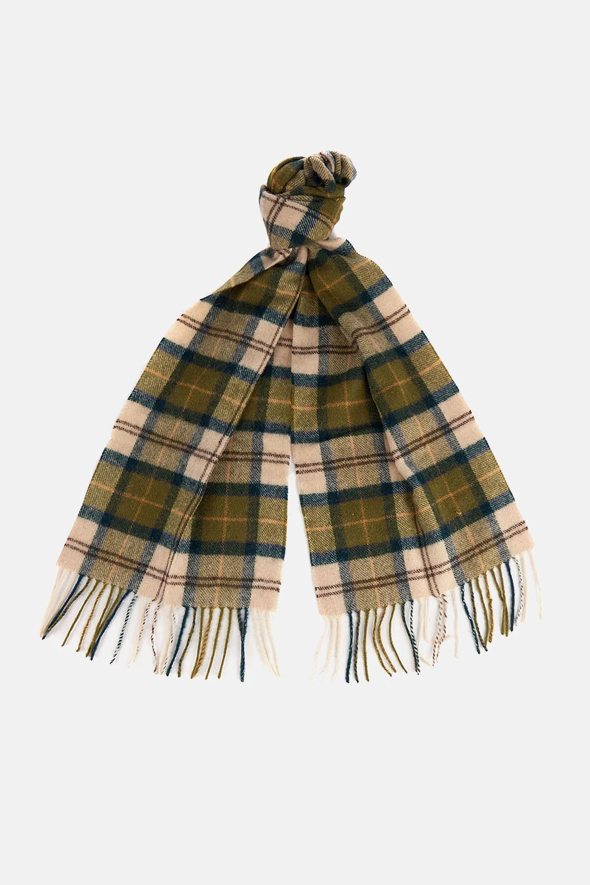 Tartan Lambswool Scarf - ANCIENT