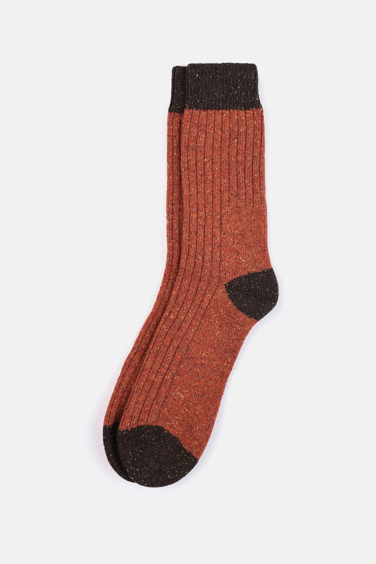 Cotton socks - BURNT ORANGE