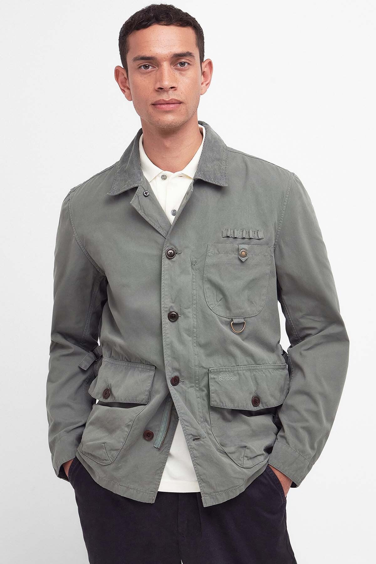 Cotton Salter Overshirt - AGAVE