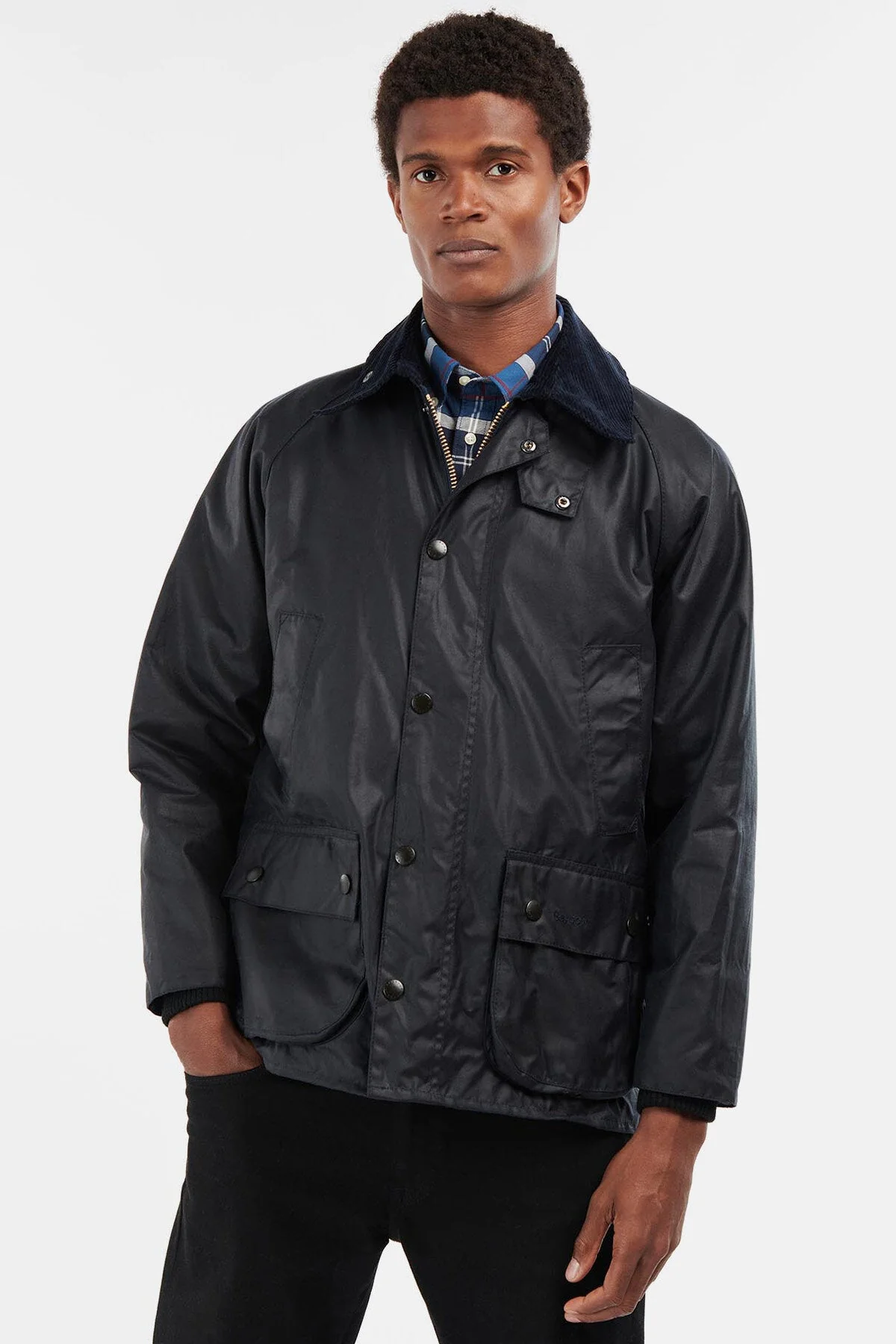 Bedale Wax Jacket - NAVY