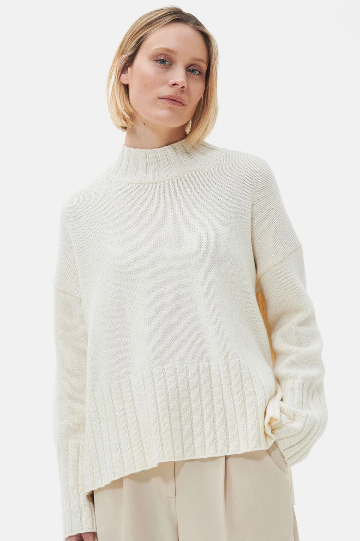 Winona Knitted Jumper - ANTIQUE WHITE