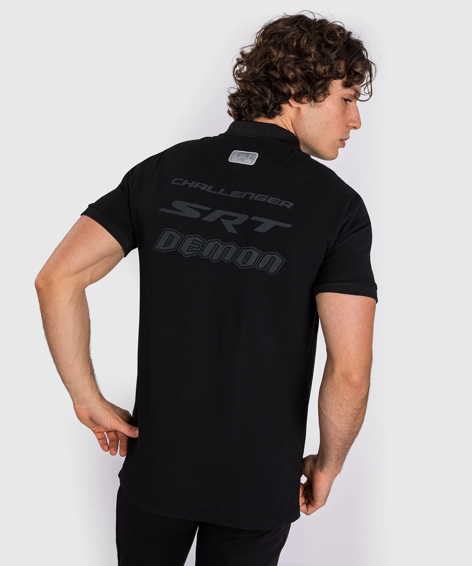 Venum x Dodge Demon 170 Men's Polo Shirt - Black