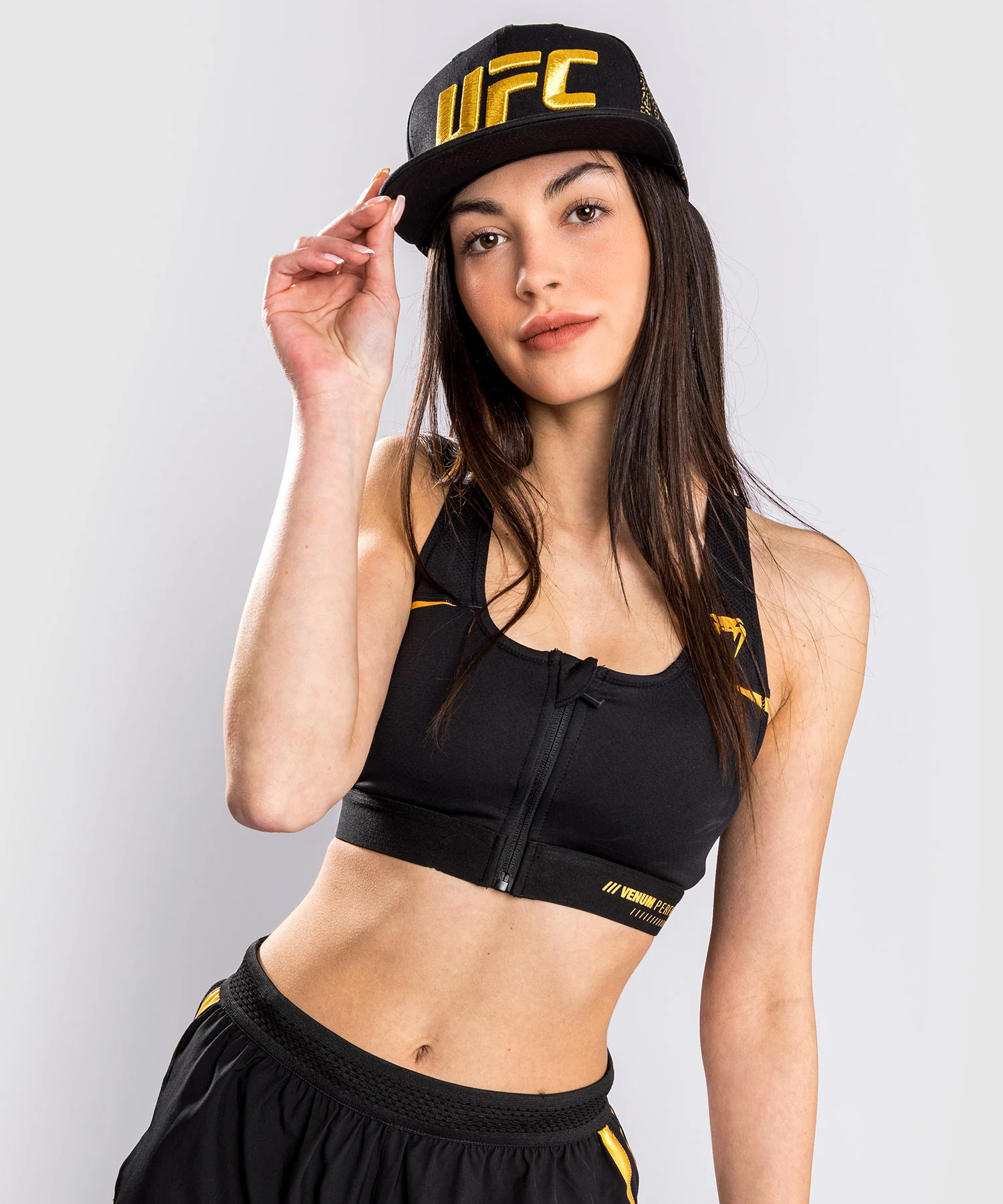 Venum Tempest 2.0 Women's Sport Bra – Black/Gold