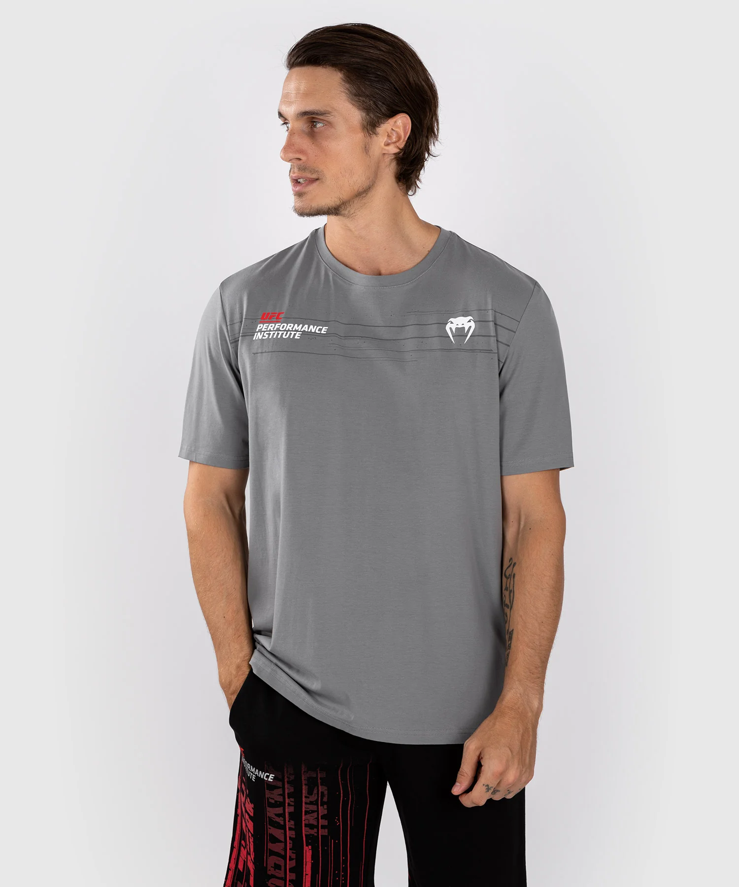 UFC Venum Performance Institute 2.0 Men's T-Shirt - Grey