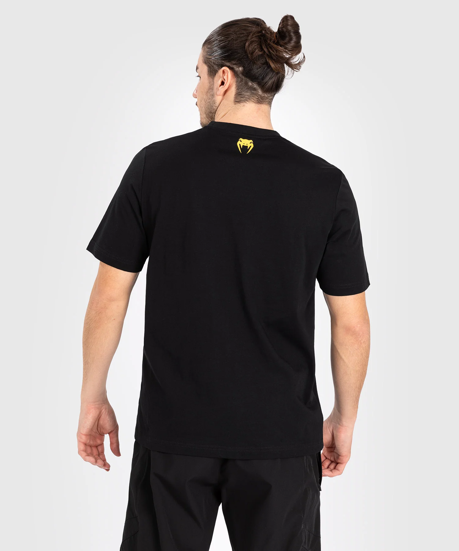 Venum Vertigo Men's Short Sleeve T-shirt - Black/Yellow