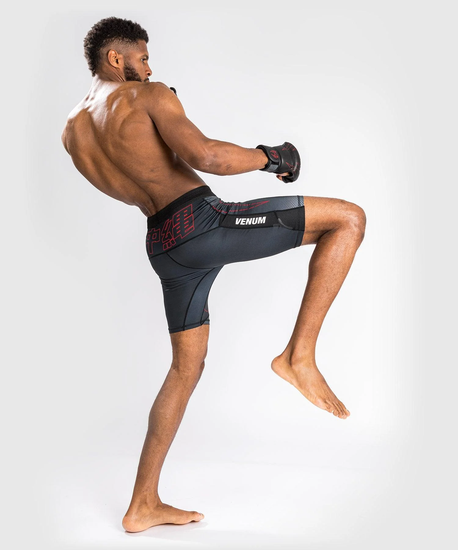Venum Okinawa 3.0 Vale Tudo Shorts - Black/Red