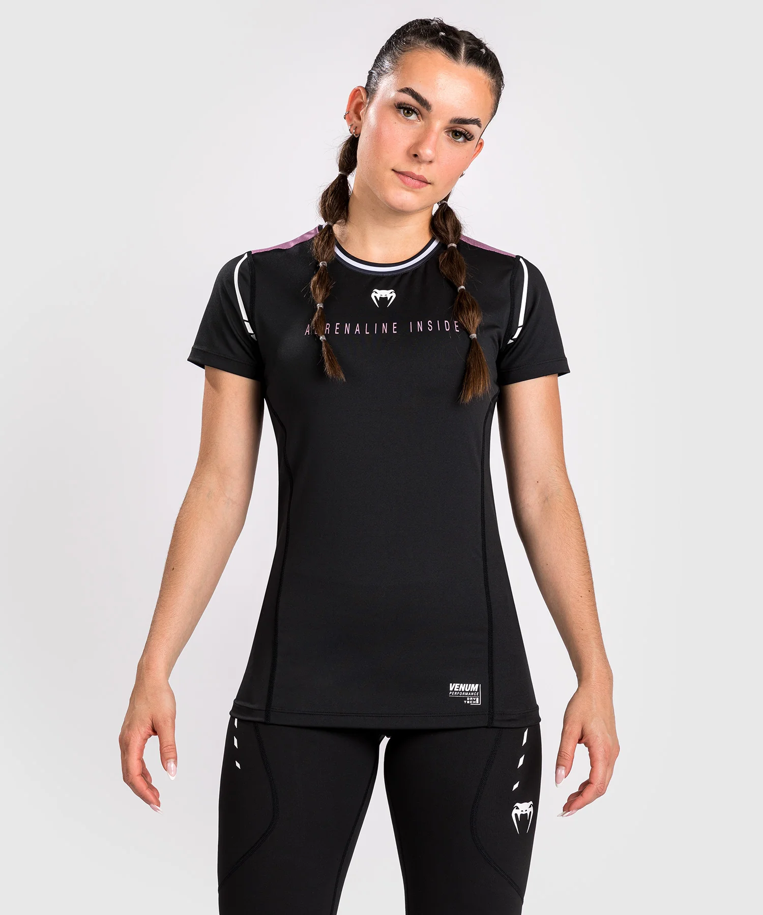 Venum Adrenaline Women's Dry-Tech T-Shirt - Purple