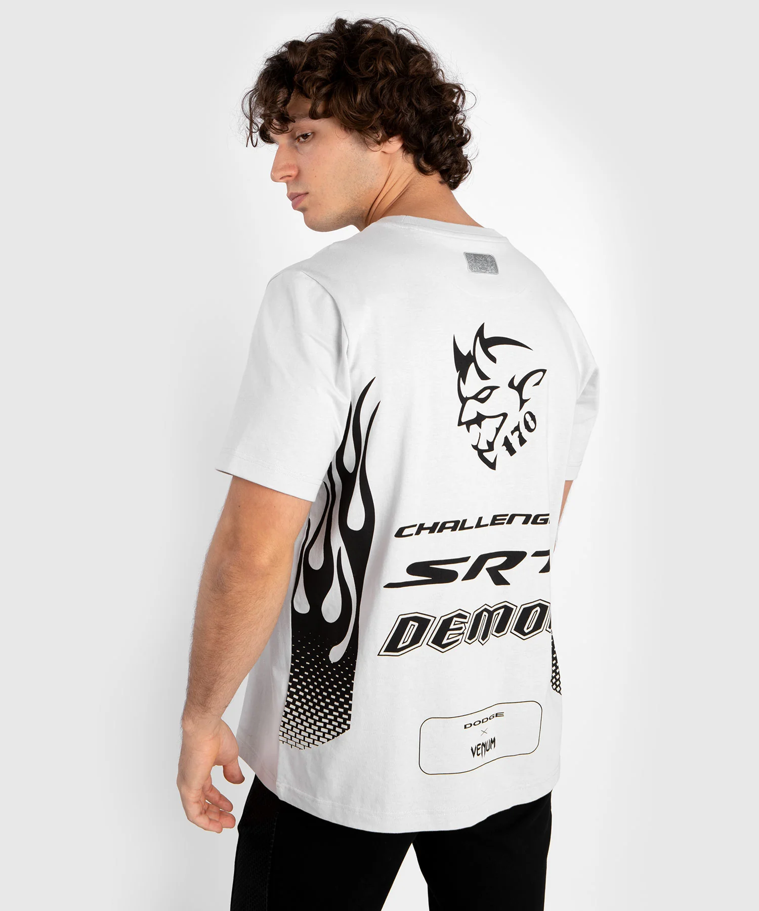 Venum x Dodge Demon 170 Men's T-Shirt - Grey
