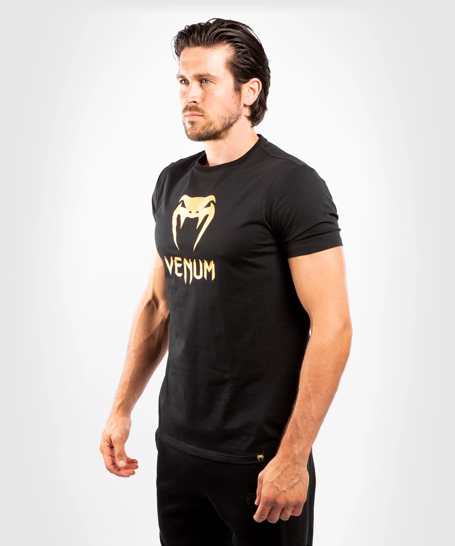 Venum Classic T-shirt - Black/Gold