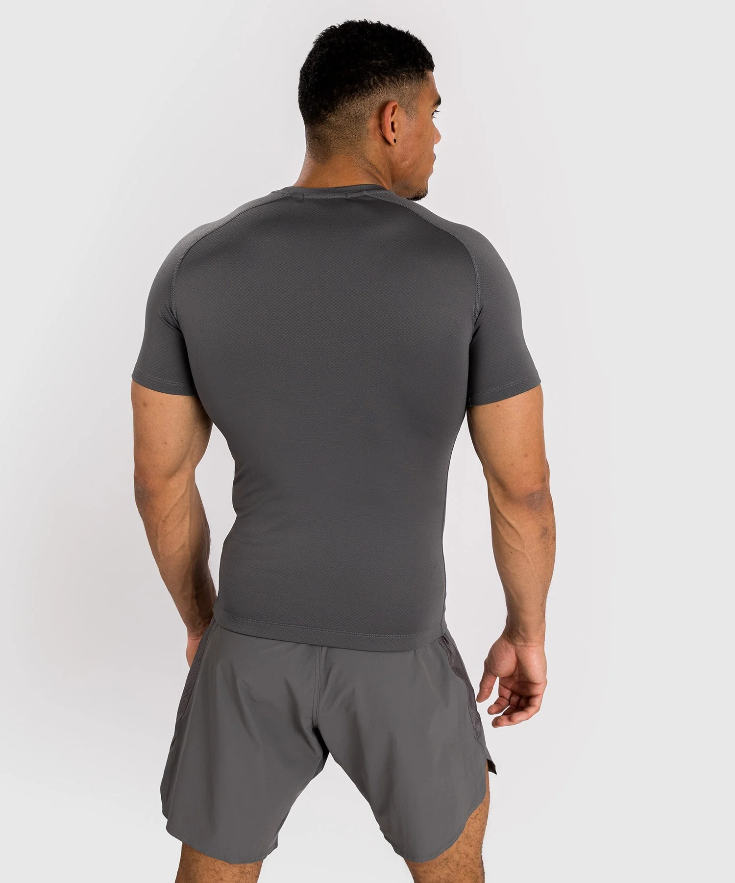 Venum Contender Men's Short Sleeve Rashguard - Grey