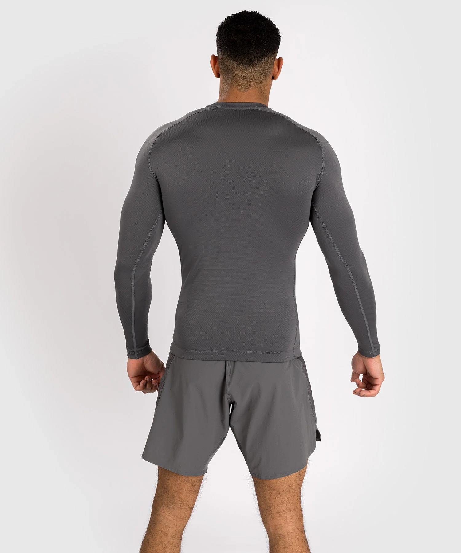 Venum Contender Men's Long Sleeve Rashguard - Grey