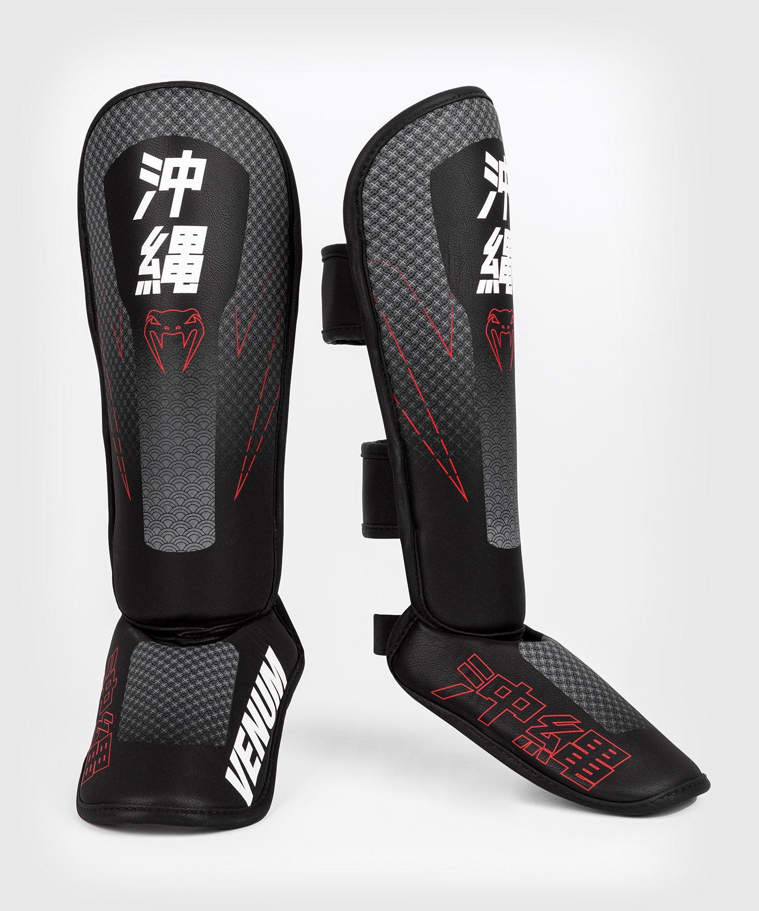 Venum Okinawa 3.0 Shinguards - For Kids - Black/Red