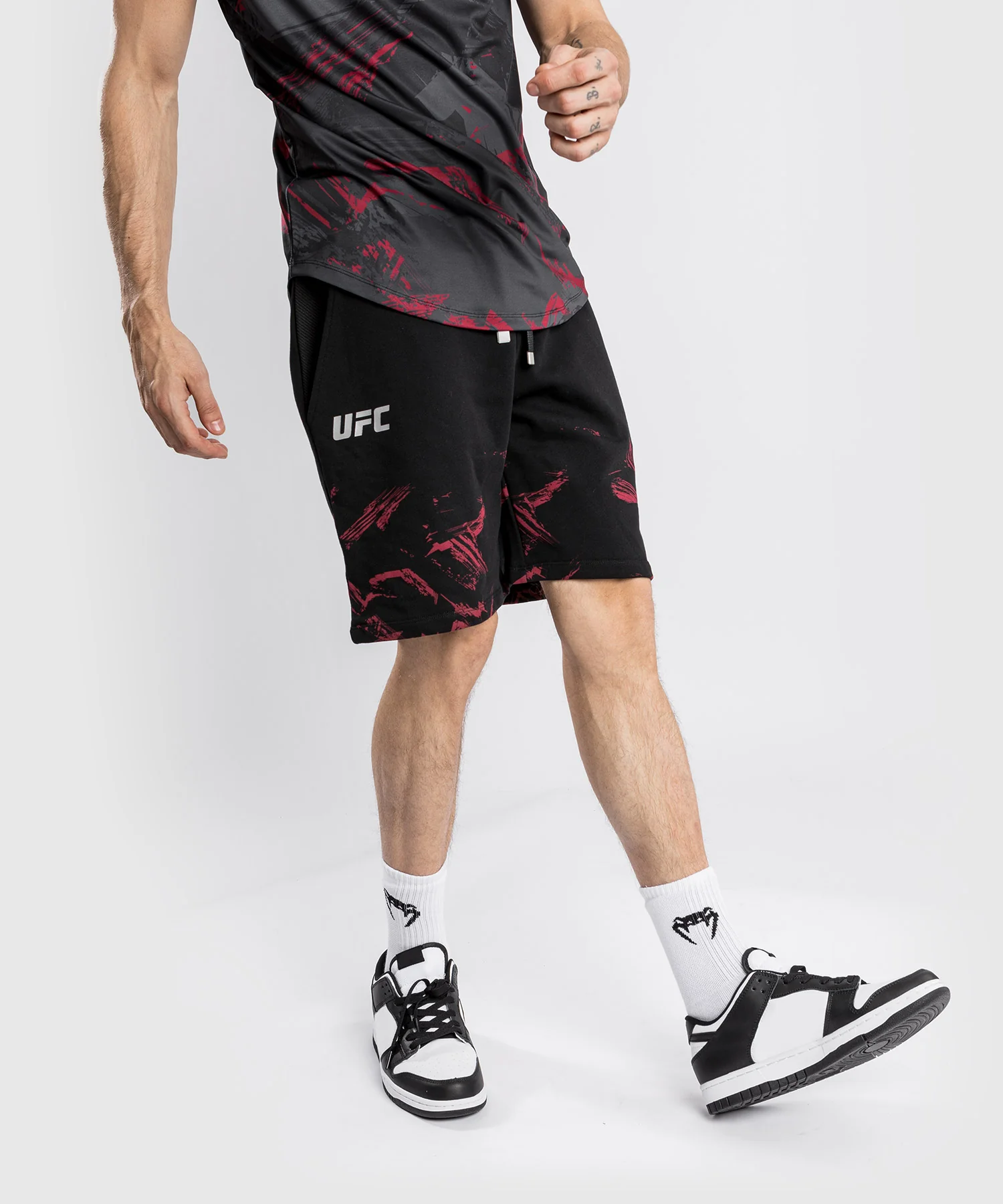 UFC Venum Authentic Fight Week 2.0 Men's Short - Black/Red