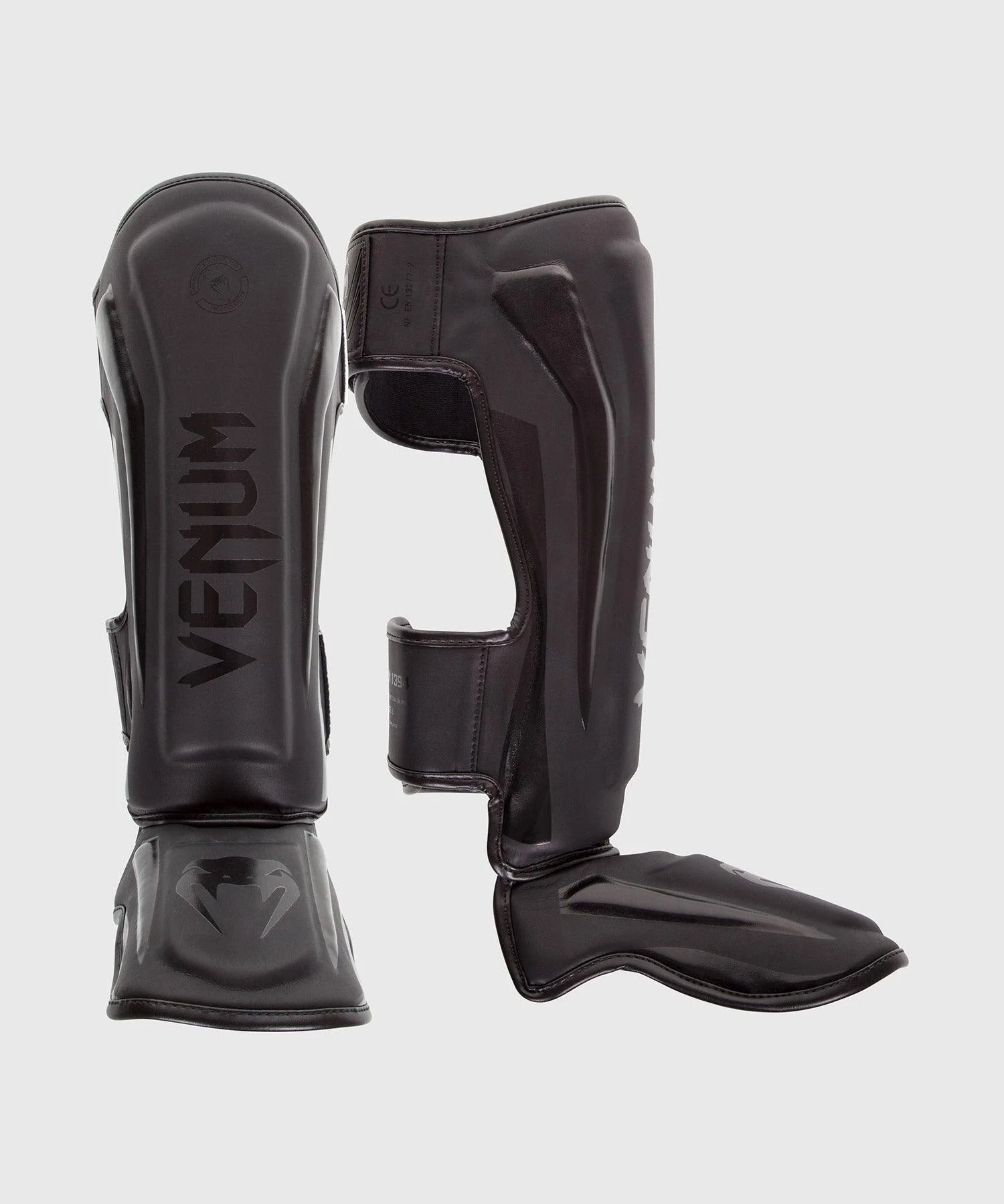 Venum Elite Standup Shin Guards - Matte/Black