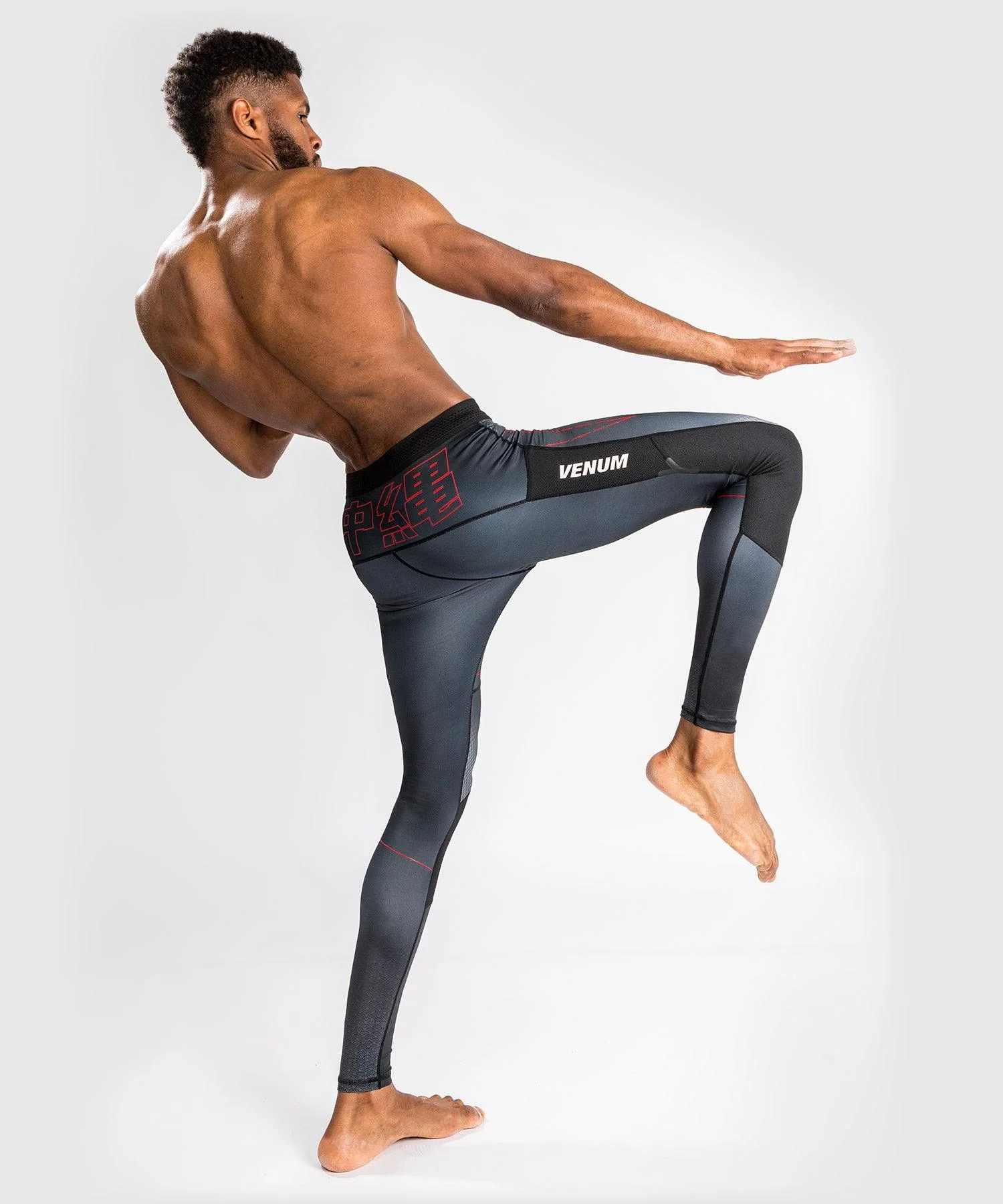 Venum Okinawa 3.0 Compression Tights - Black/Red
