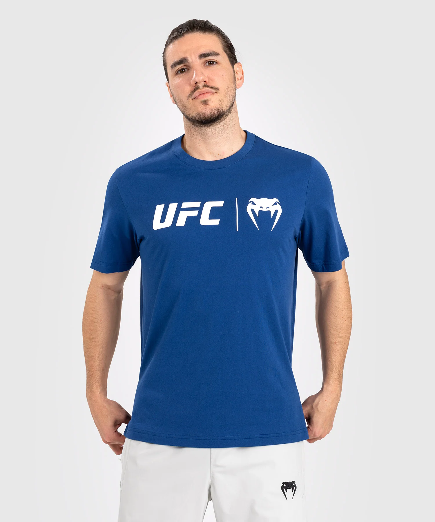 UFC Venum Classic T-Shirt - Navy Blue/White