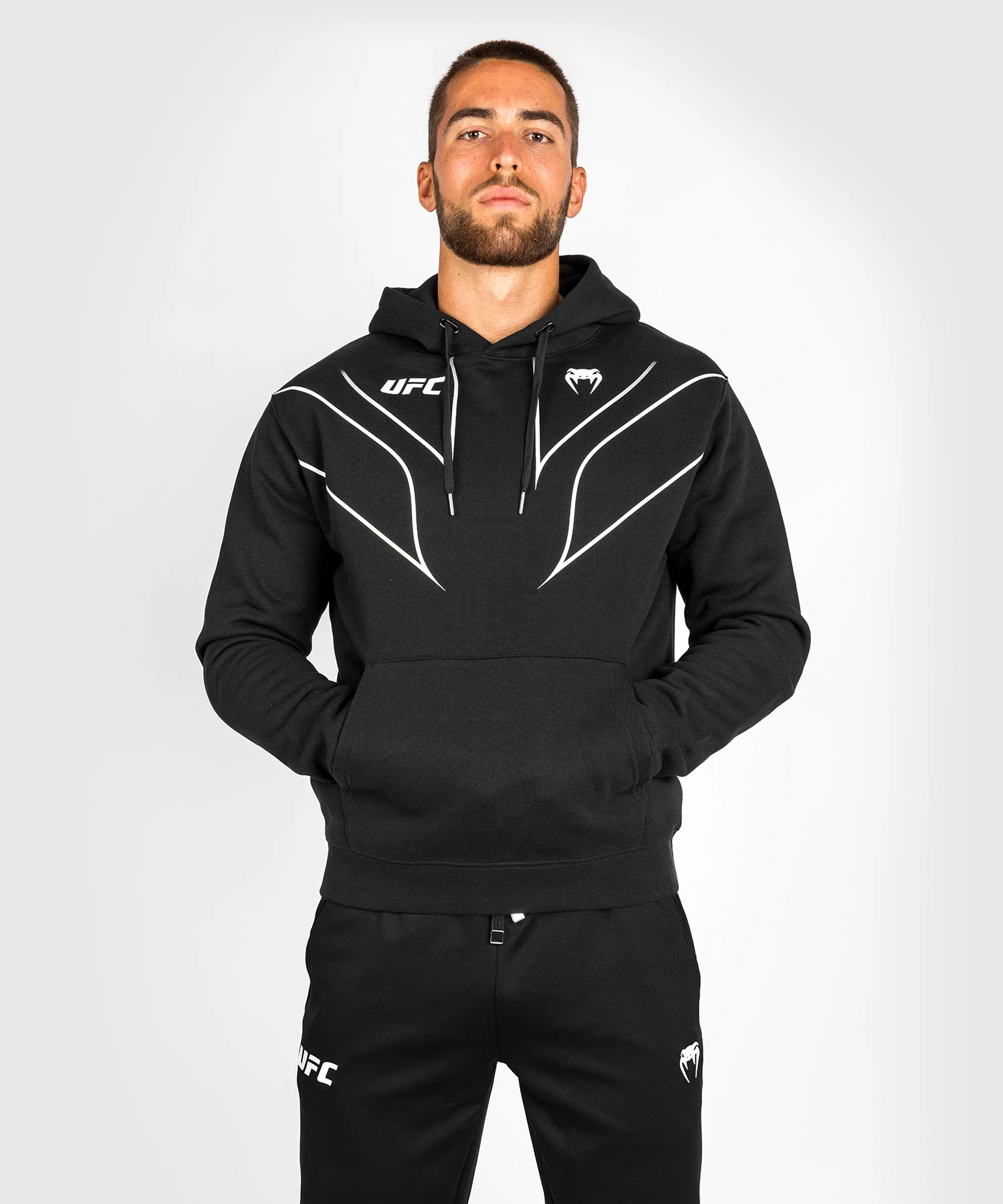 UFC Venum Fight Night 2.0 Replica Men's Hoodie - Black