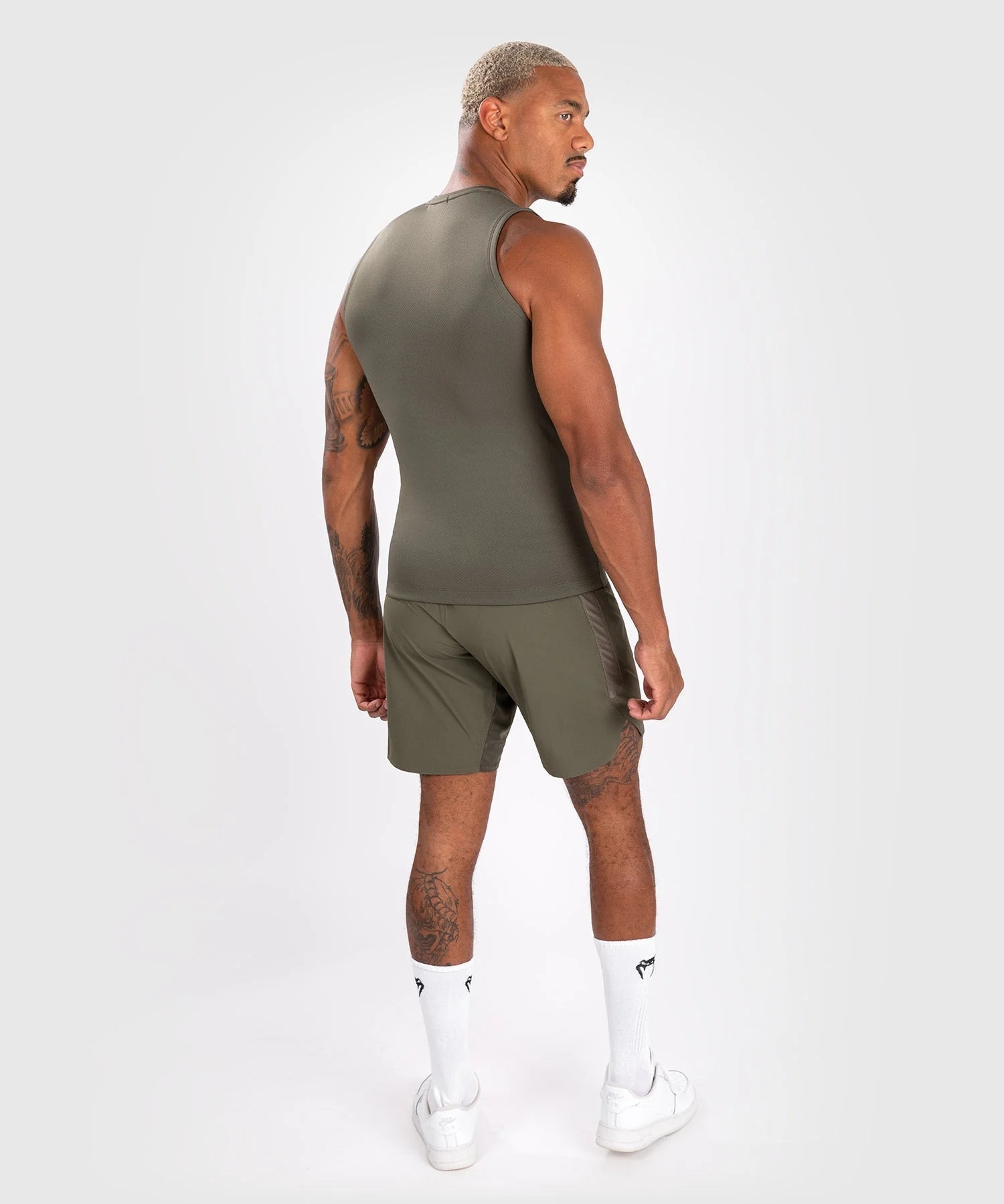 Venum Contender Men's Sleeveless Rashguard - Khaki
