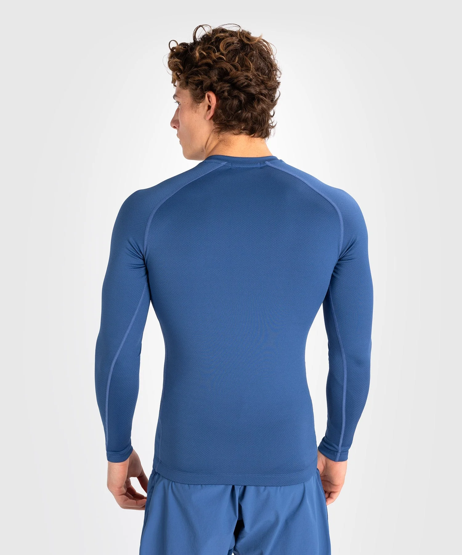 Venum Contender Men's Long Sleeve Rashguard - Blue