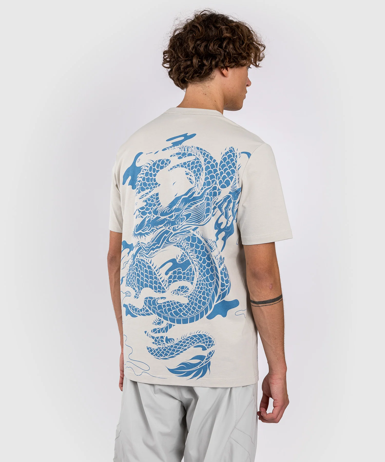 Venum Dragon's Flight Men's T-Shirt - Misty Blue