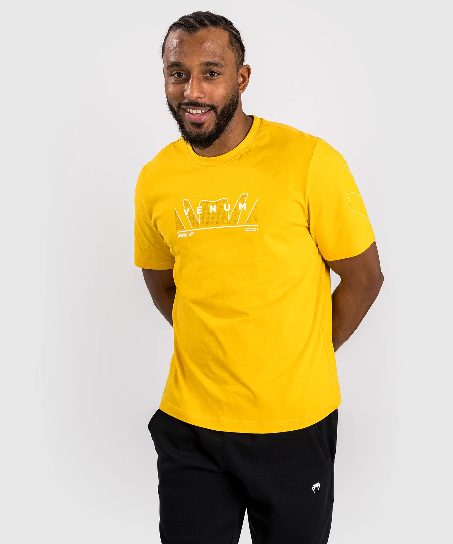 Venum Snake Print T-Shirt - Yellow