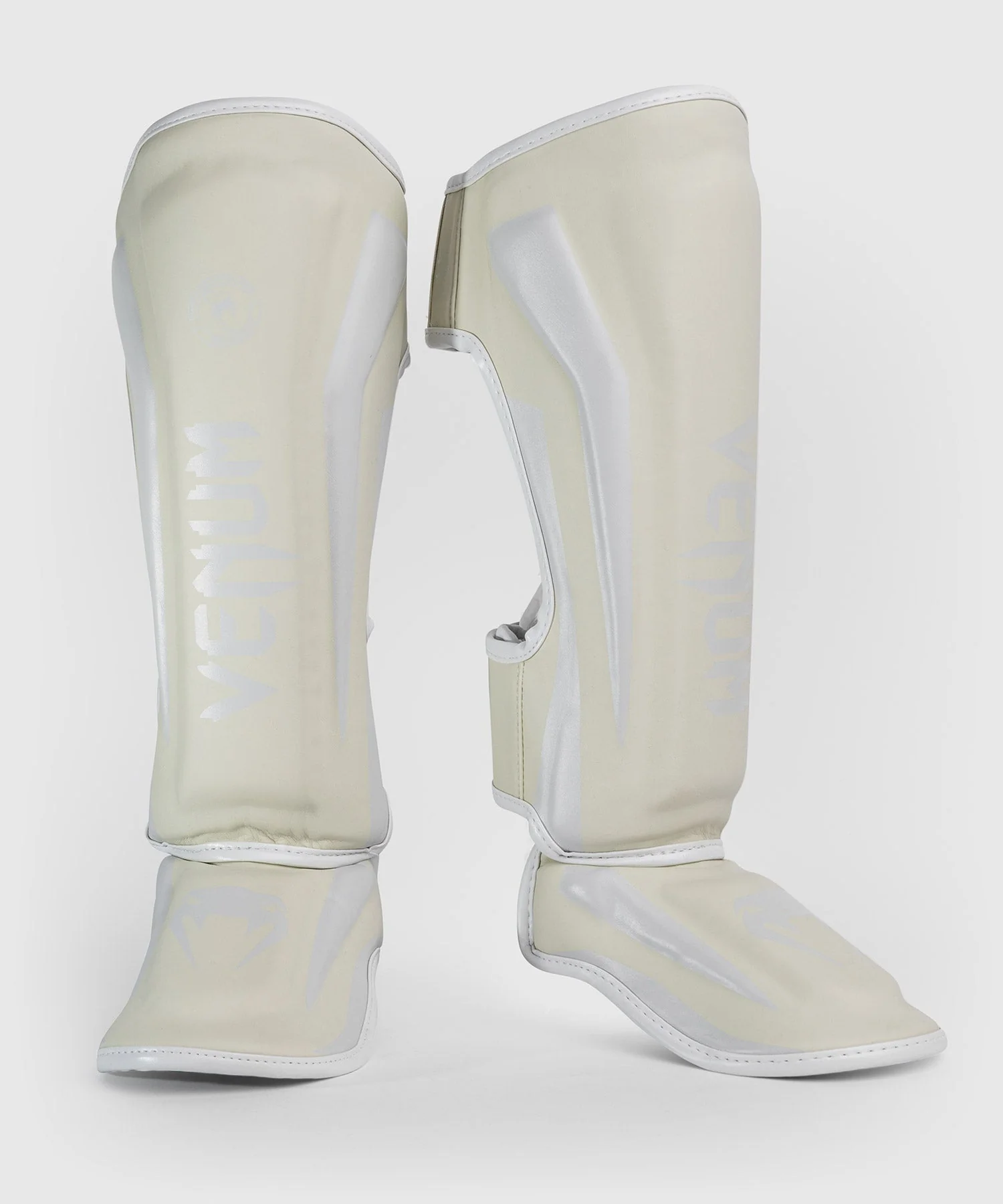 Venum Elite Standup Shinguards - White/White
