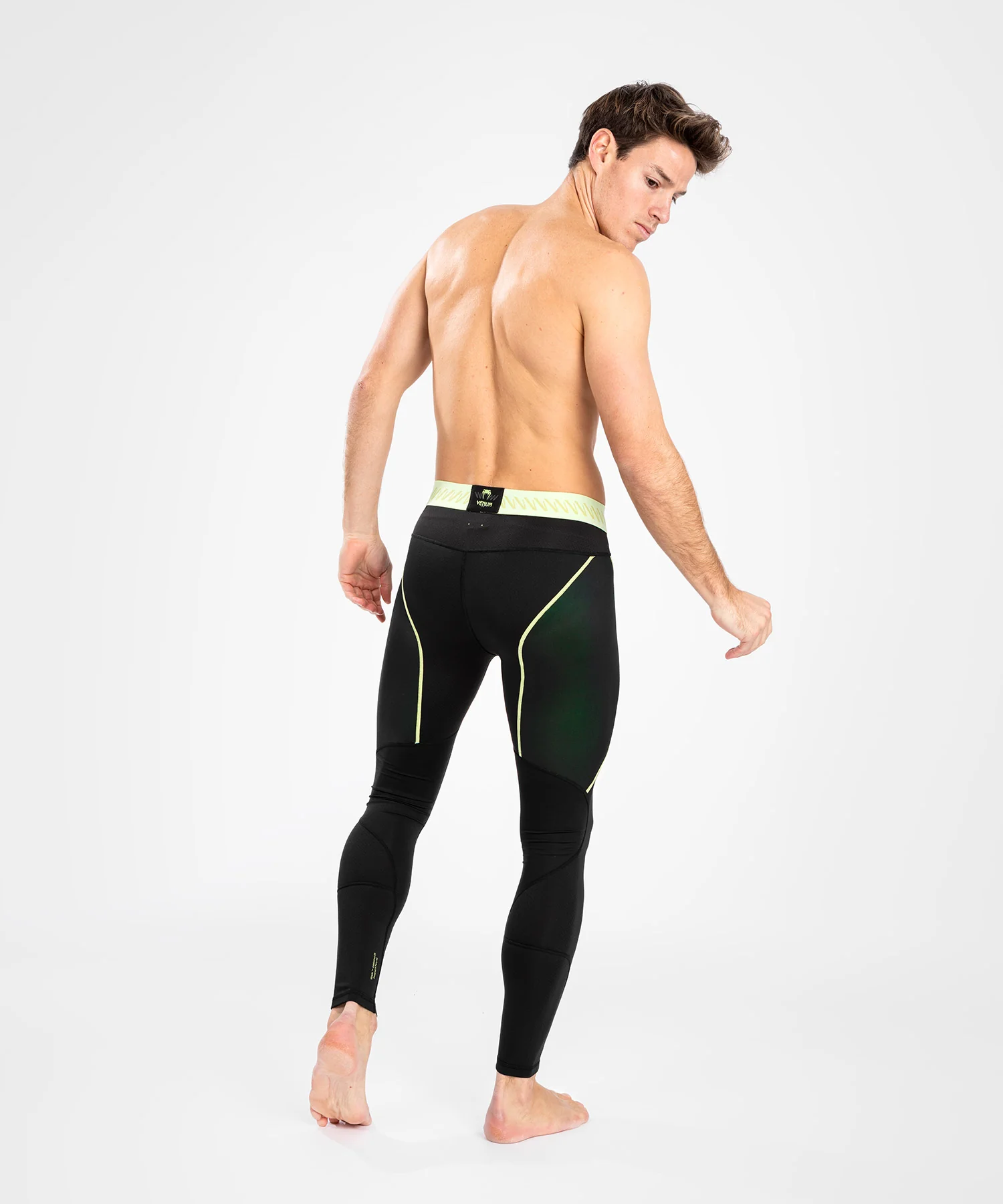 Venum Fusion 2.0 Men's Spats - Black/Yellow