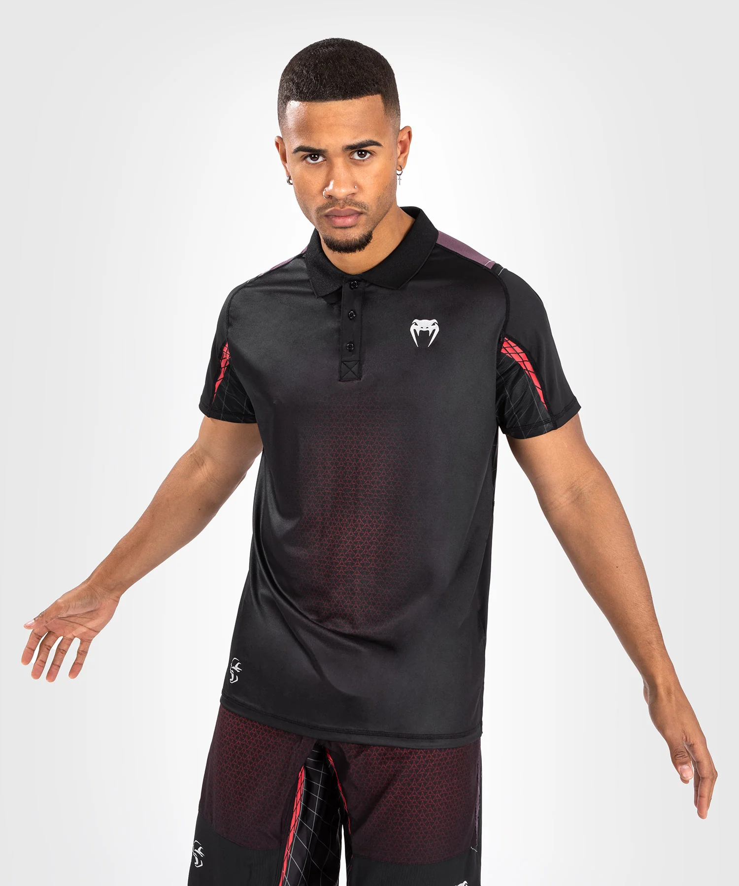 Venum x Dodge Banshee Men's Dry Tech Polo - Black