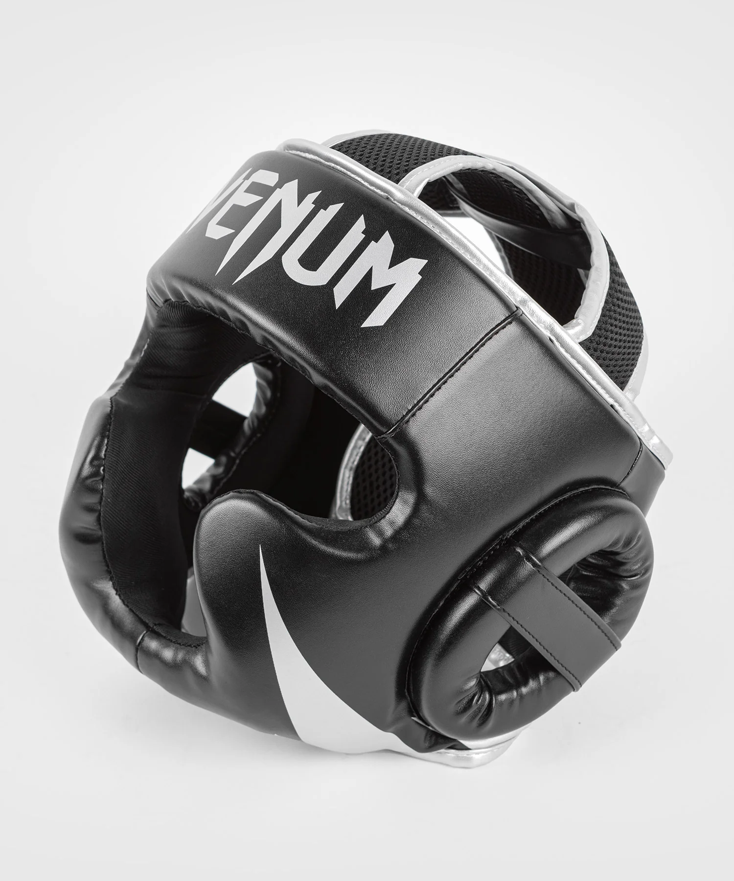 Venum Challenger Headgear - Black/Silver