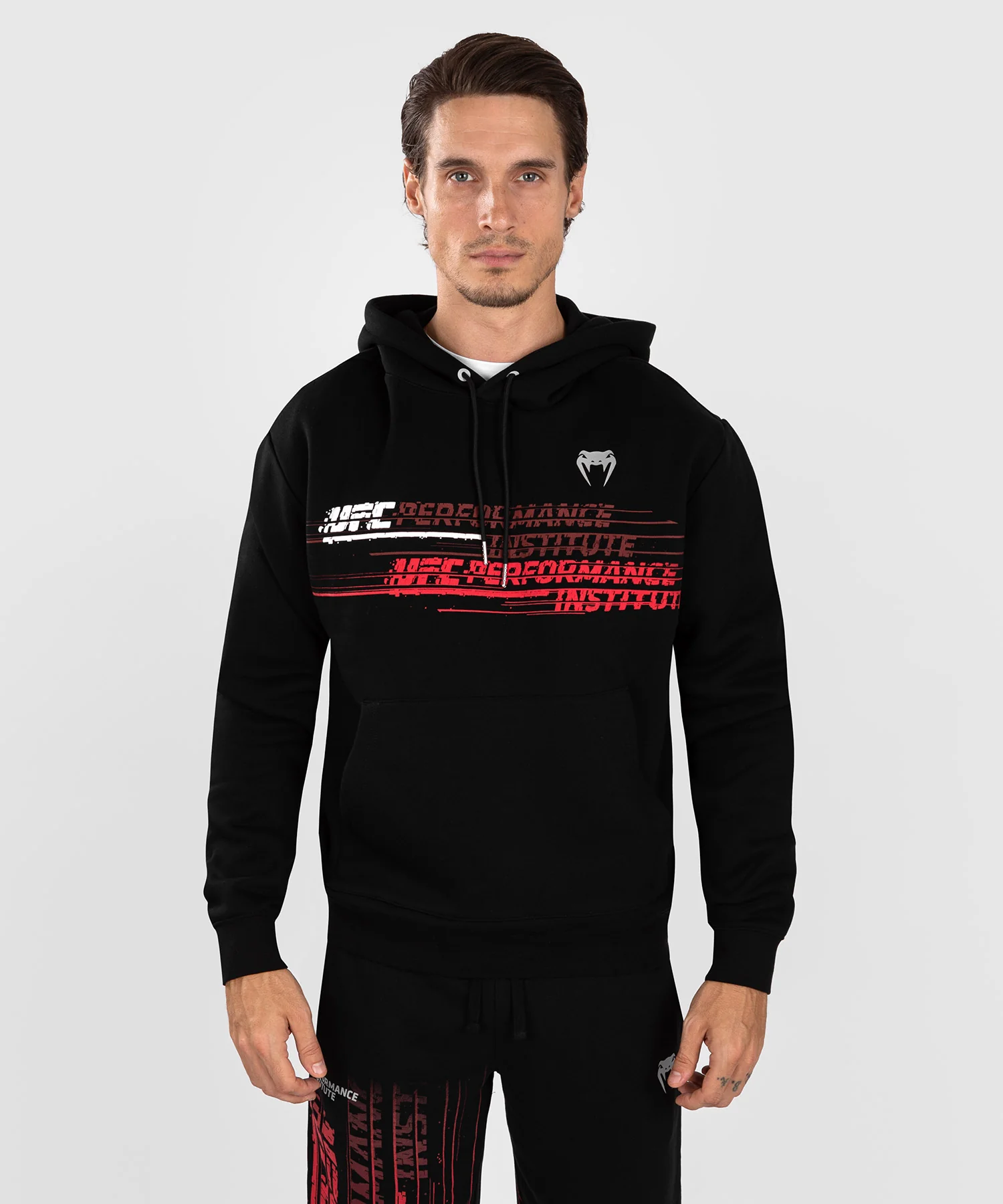 UFC Venum Performance Institute 2.0 Men's Hoodie - Black/Red