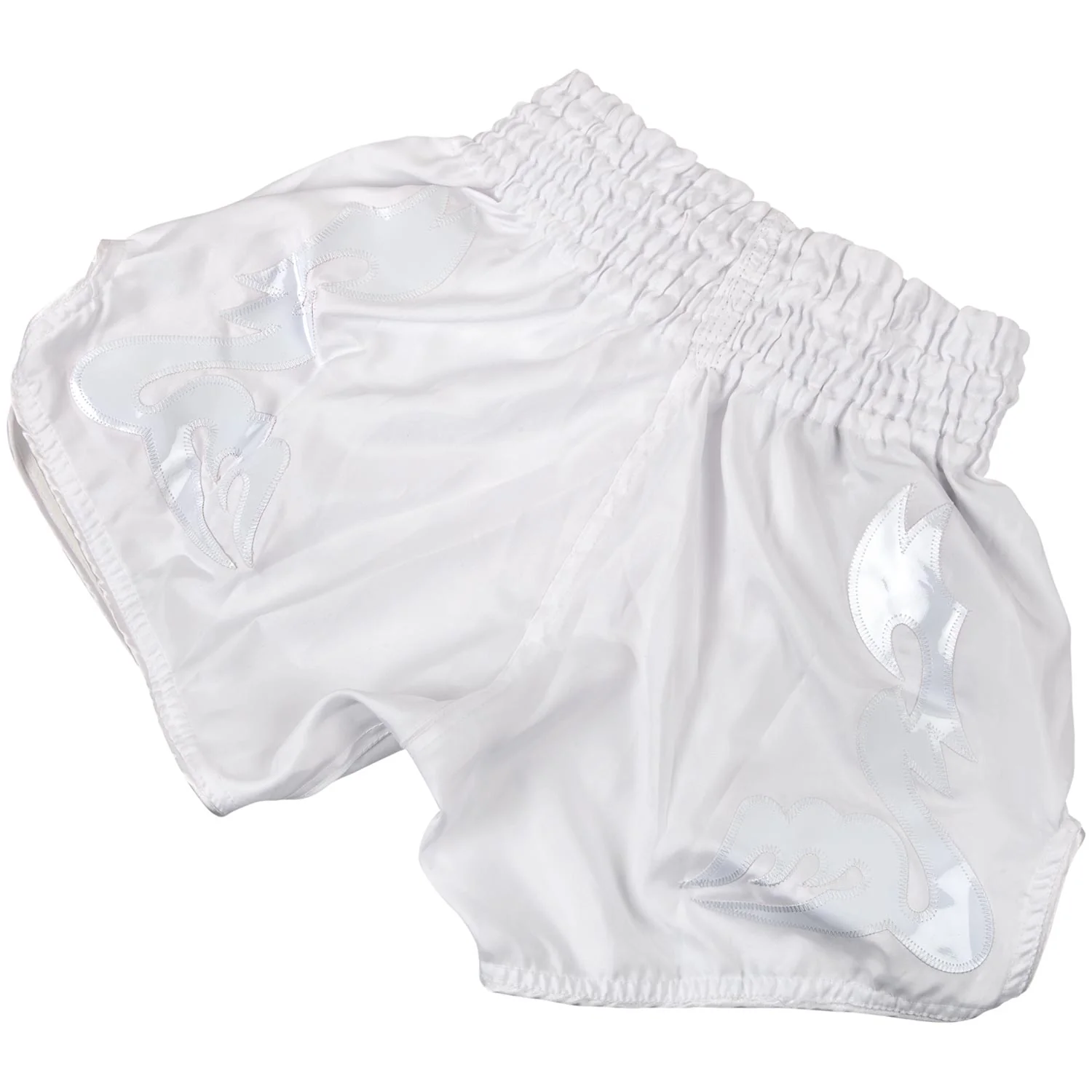 Venum Bangkok Inferno Muay Thai Shorts - White/White
