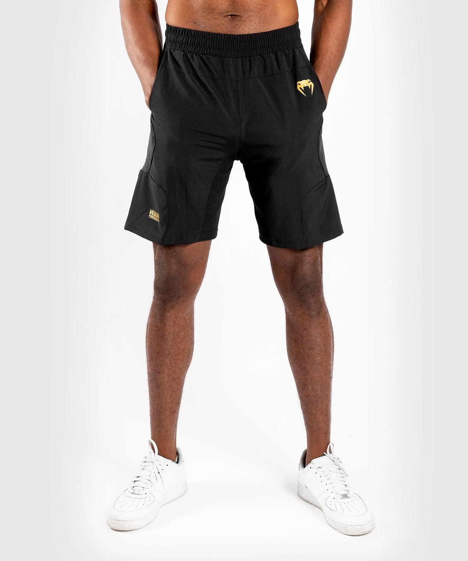 Venum G-Fit Training Shorts - Black/Gold
