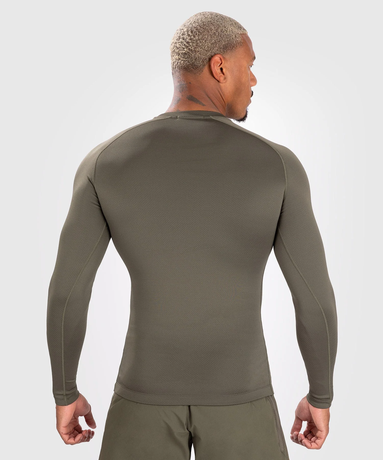 Venum Contender Men's Long Sleeve Rashguard - Khaki