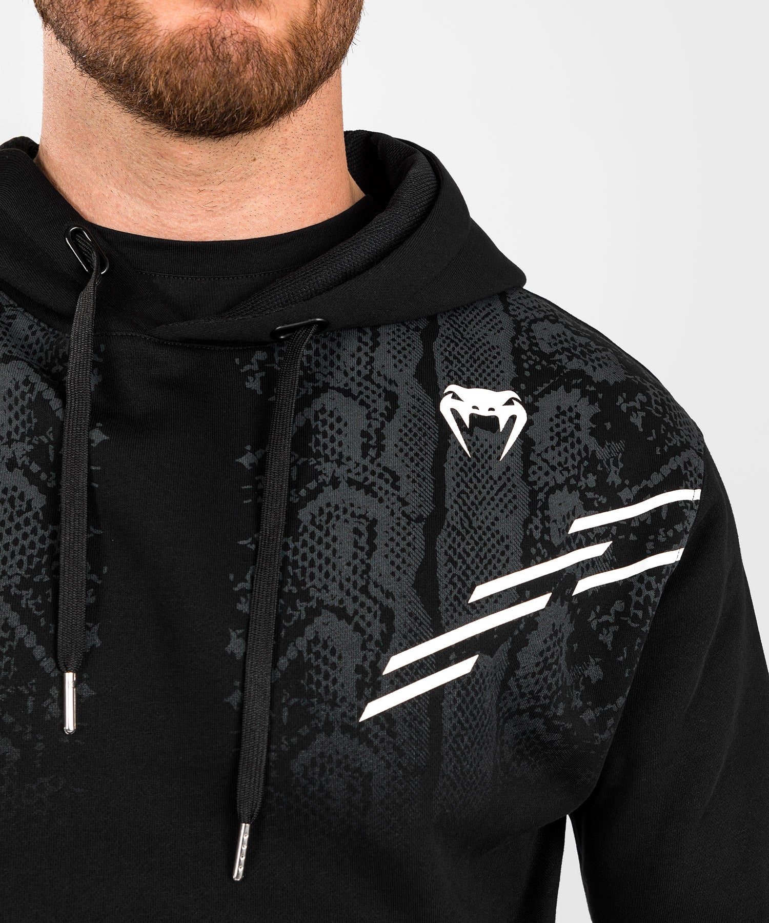 UFC Adrenaline by Venum Replica Men's Pullover Hoodie - Black