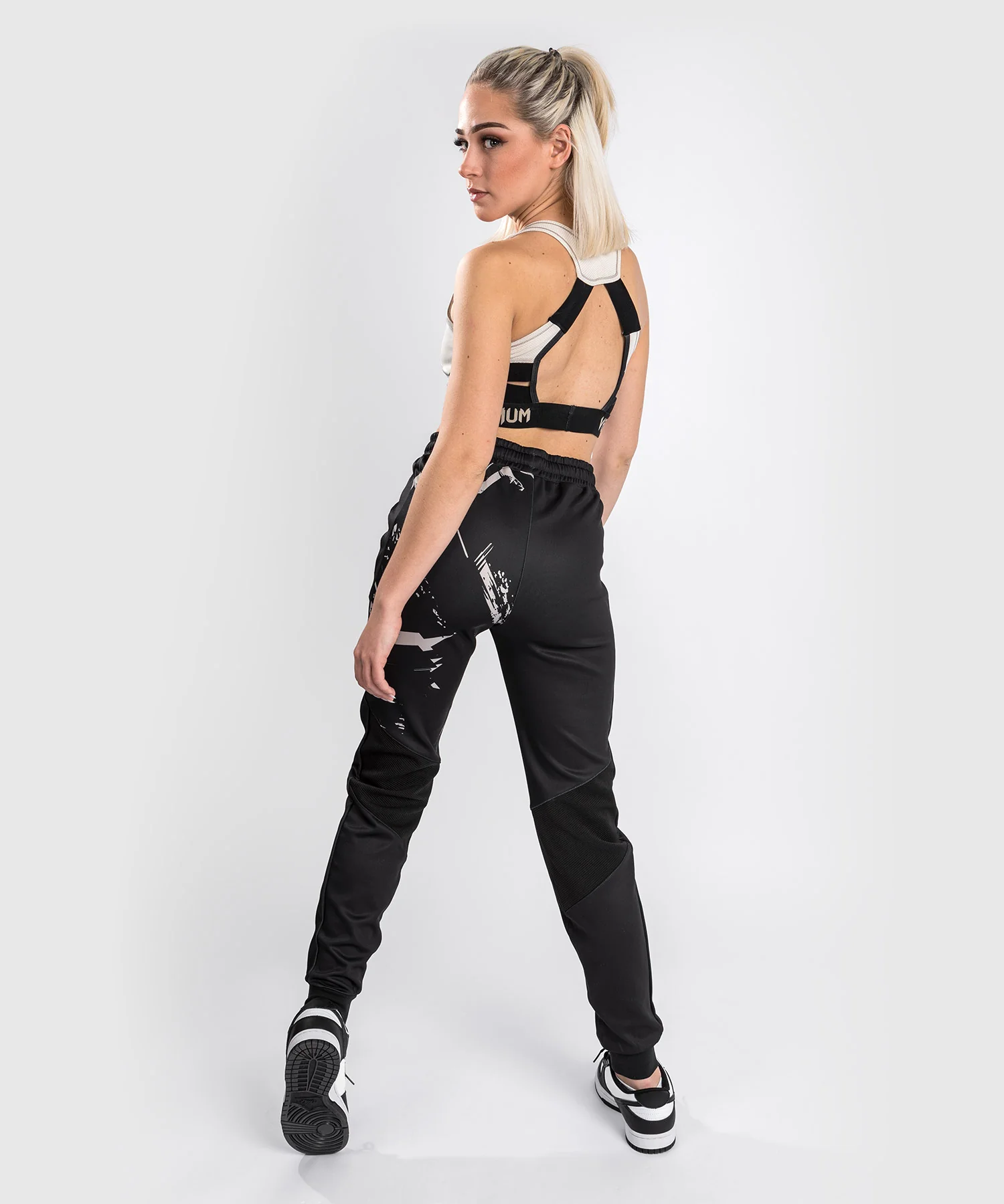 UFC Venum Authentic Fight Week 2.0 Women's Pant - Black/Sand