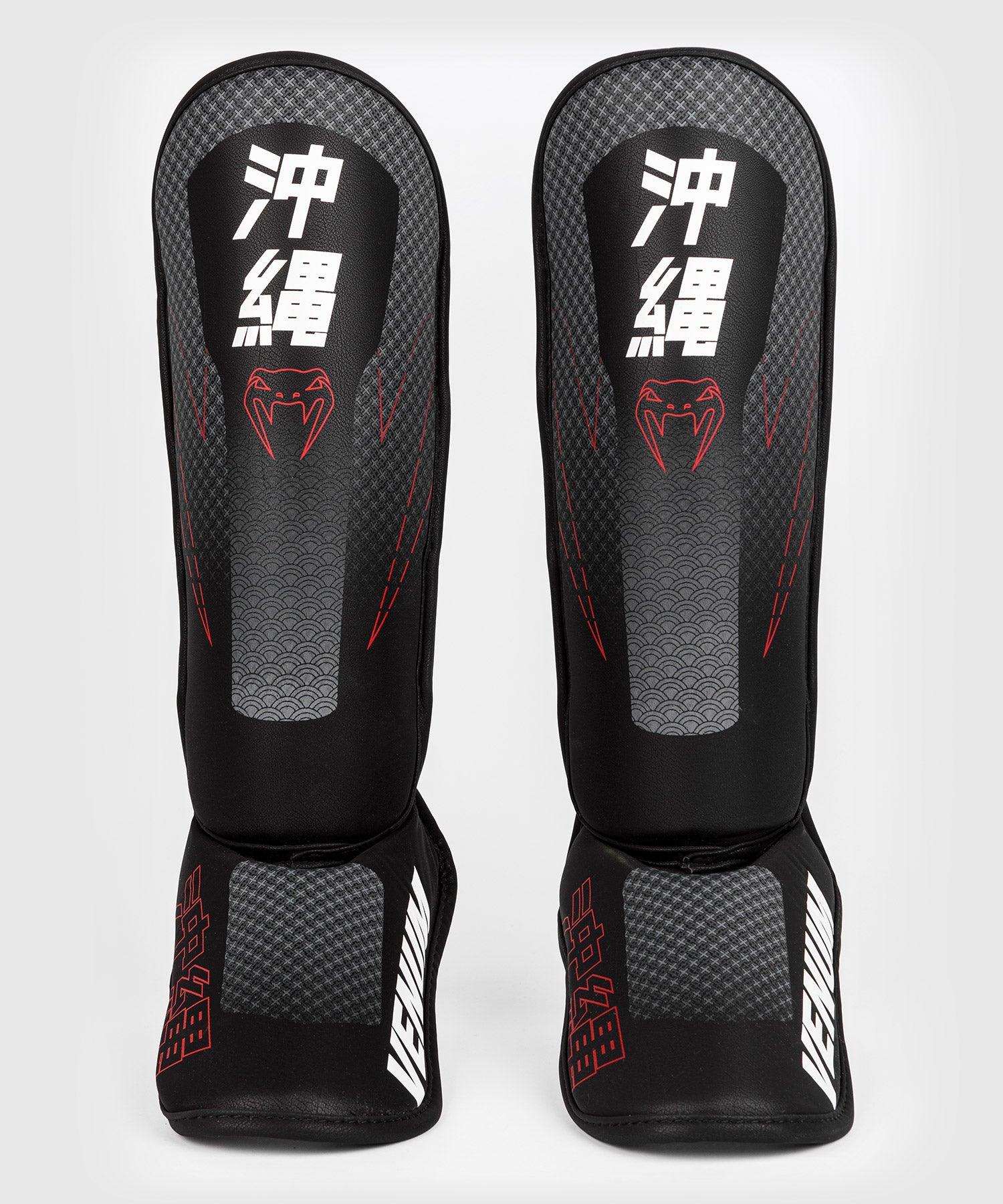 Venum Okinawa 3.0 Shinguards - For Kids - Black/Red