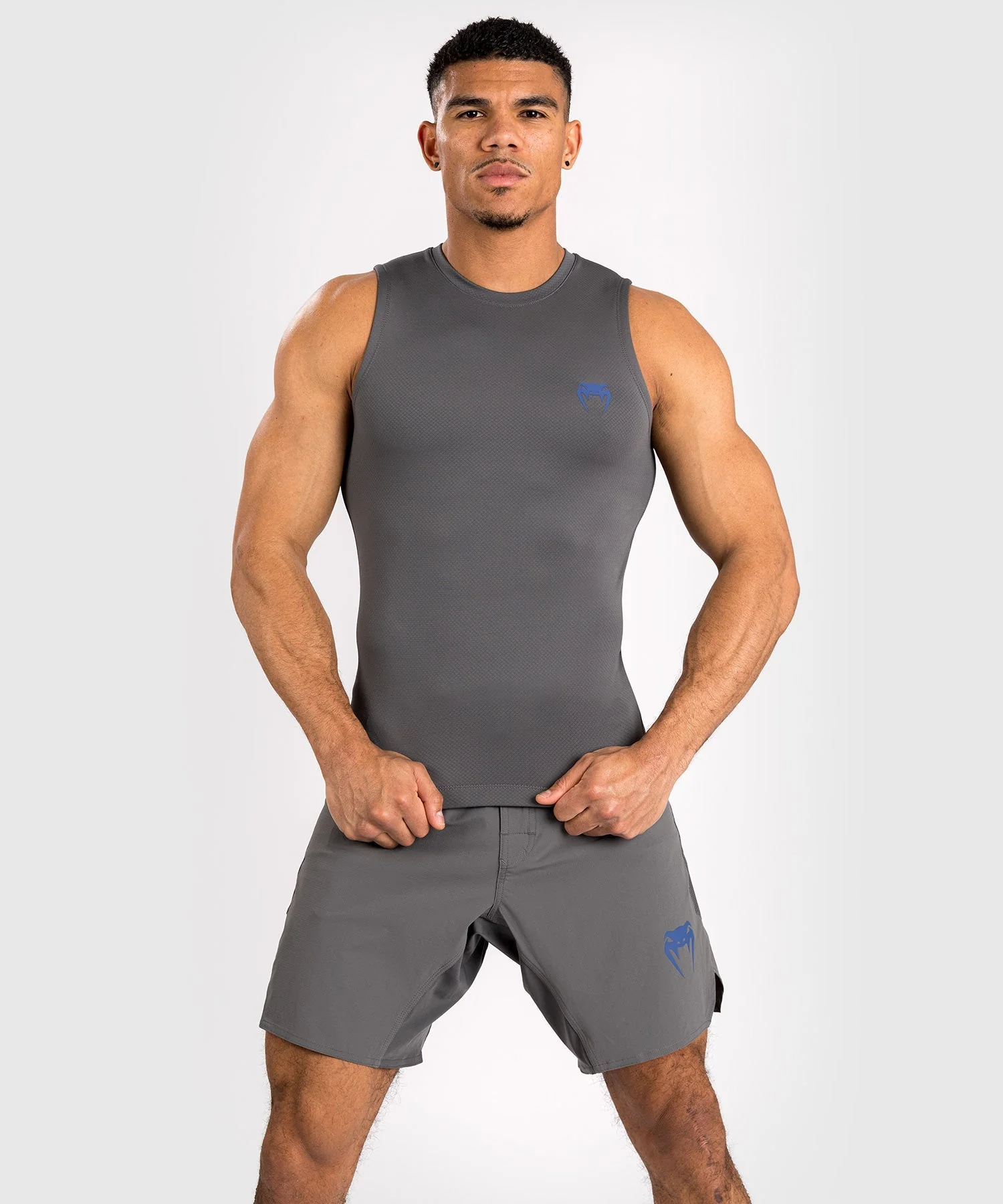 Venum Contender Men's Sleeveless Rashguard - Grey