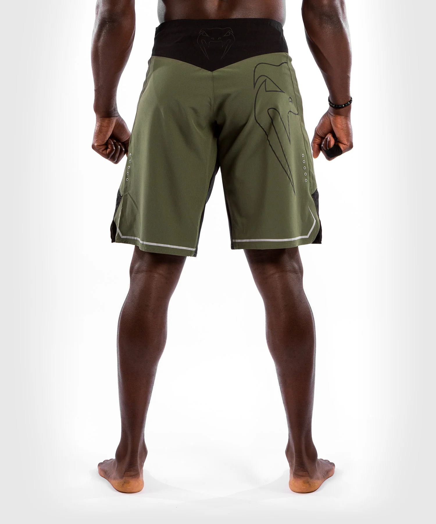 Venum Light 4.0 Fightshort - Khaki/Silver