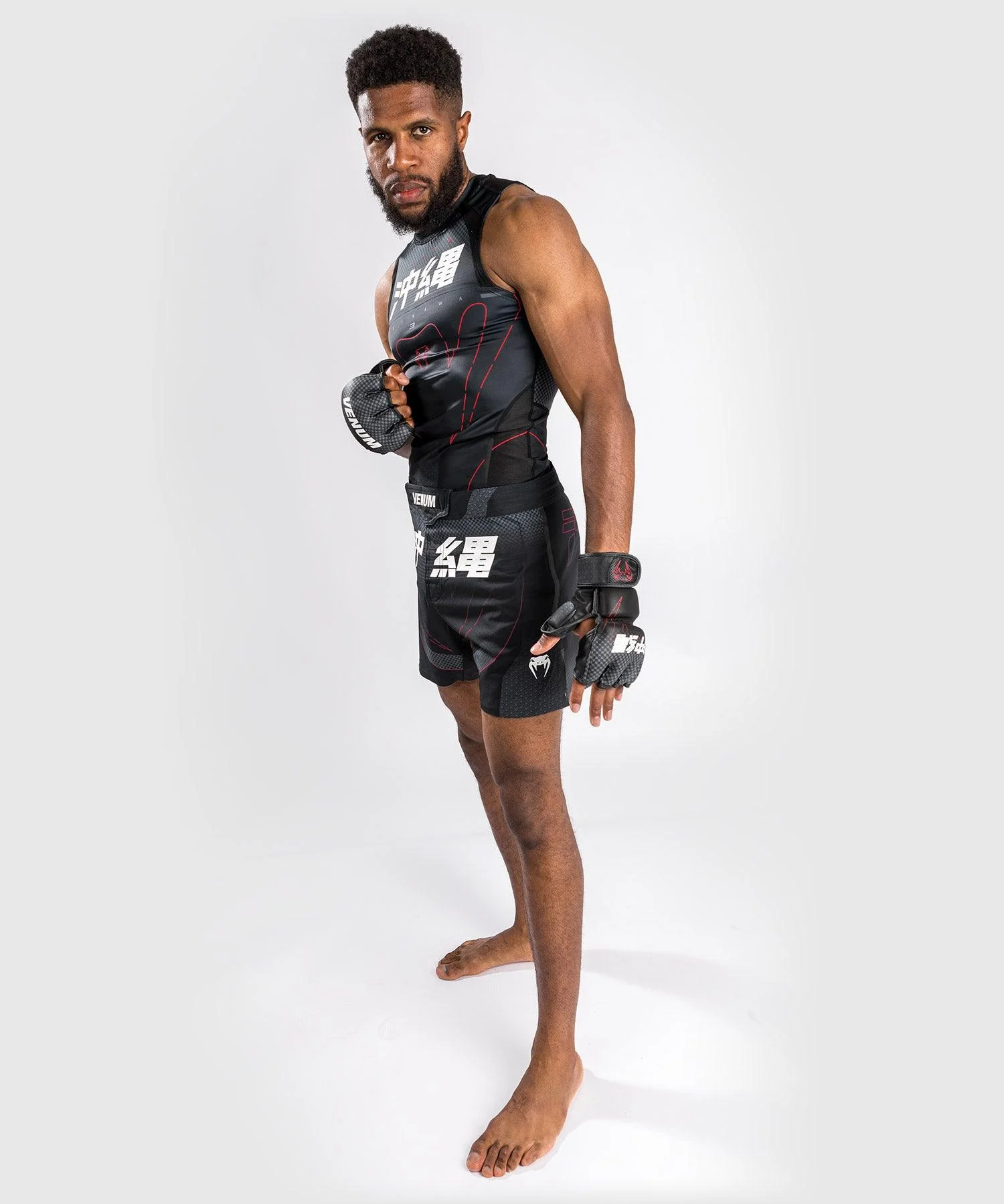 Venum Okinawa 3.0 Fightshorts - Black/Red