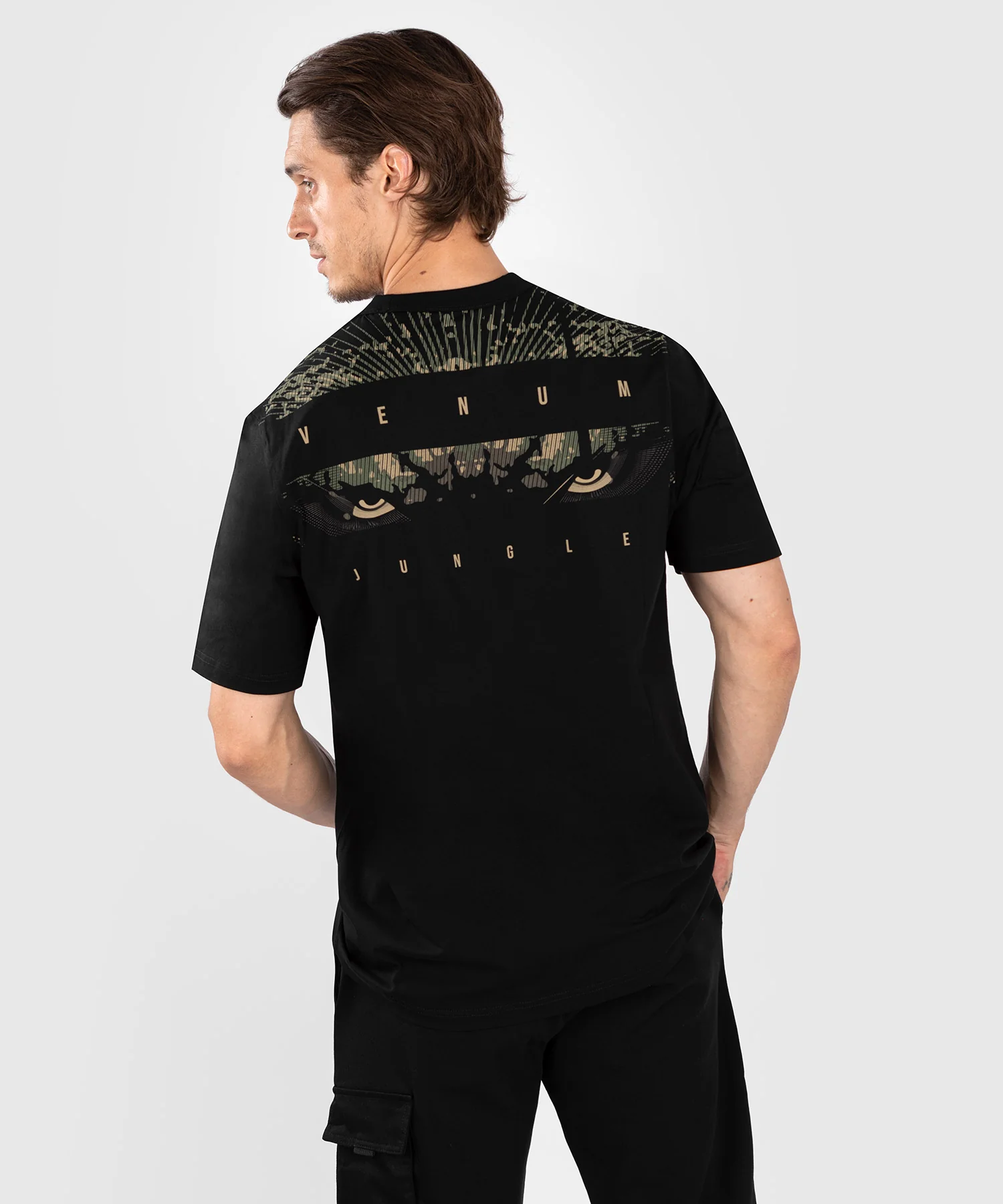 Venum Gorilla Jungle T-Shirt - Black/Sand