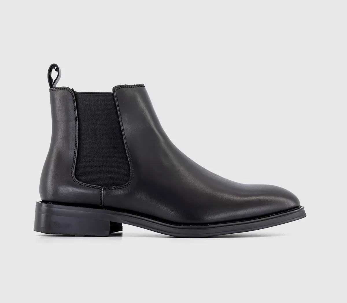 OFFICE Blenheim Chelsea Boots Black Leather
