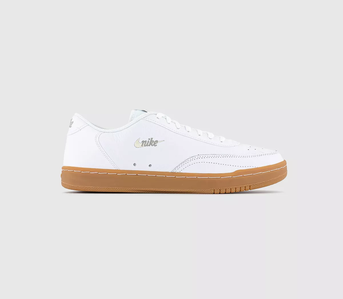 Nike Court Vintage Trainers White Fossil Enigma Stone