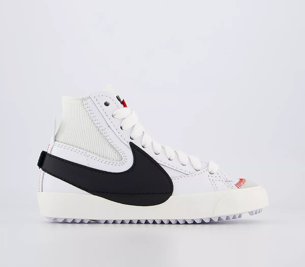 Nike Blazer Mid 77 Jumbo Trainers White Black White Sail